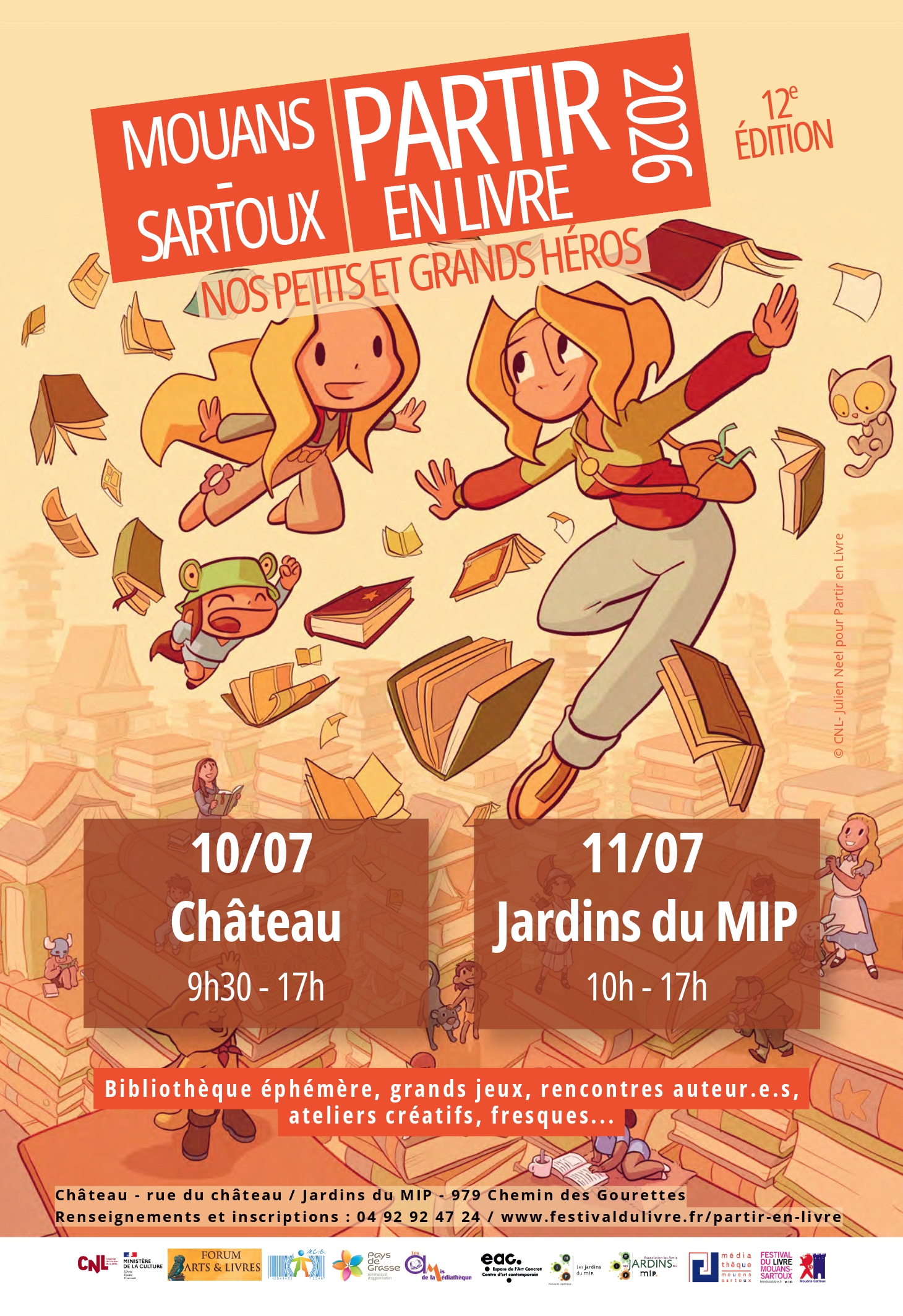 12�me �dition PARTIR EN LIVRE