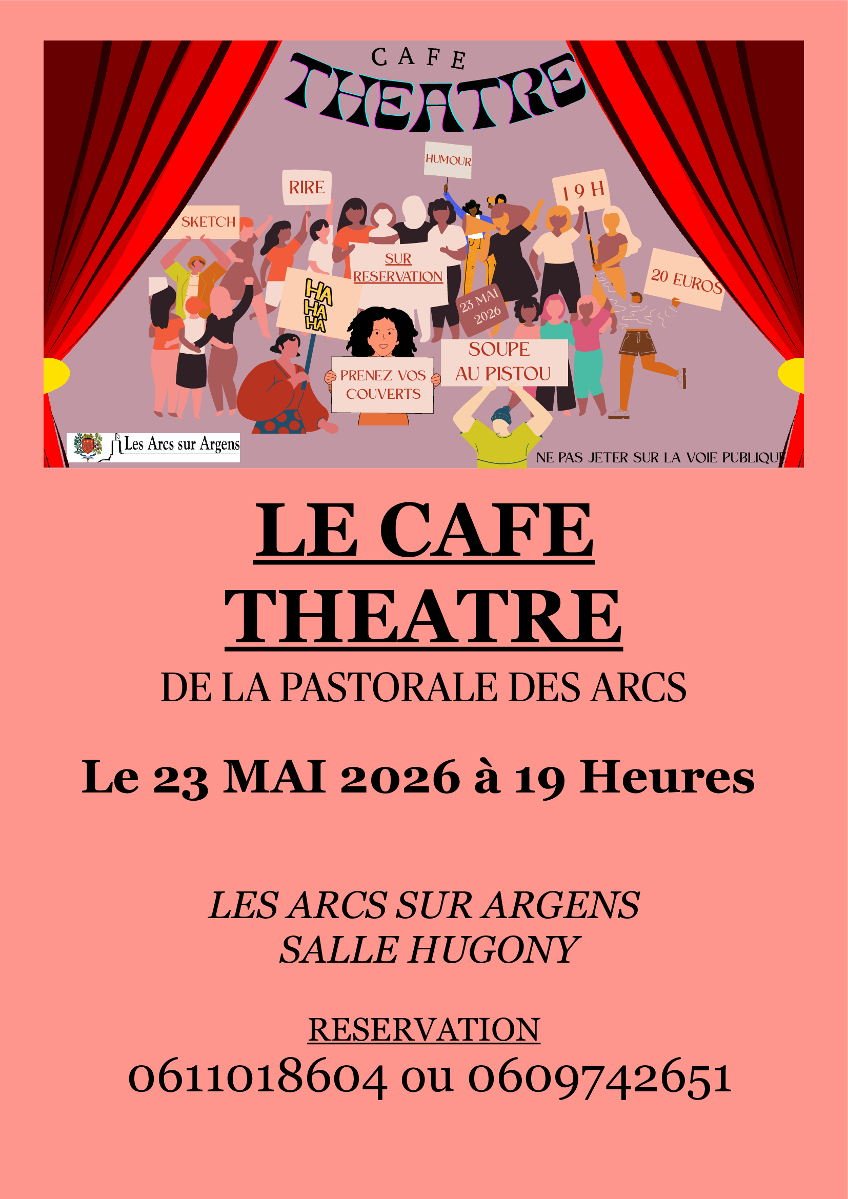 Caf� th�atre de la pastorale des Arcs