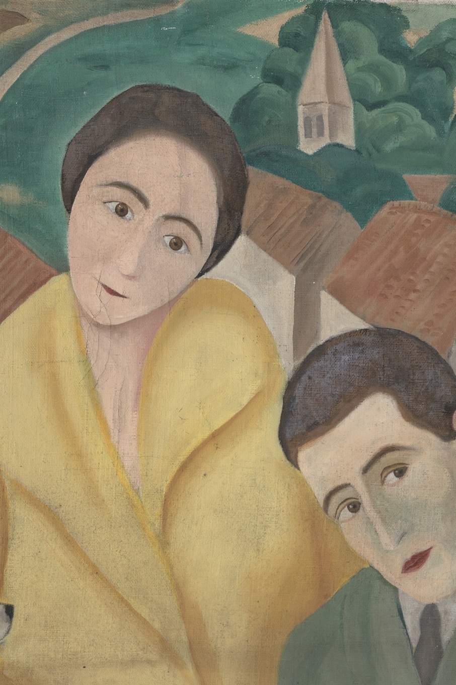 Visite guid�e de l'exposition Un compagnonnage artistique. Jean Angladon et Paulette Martin
