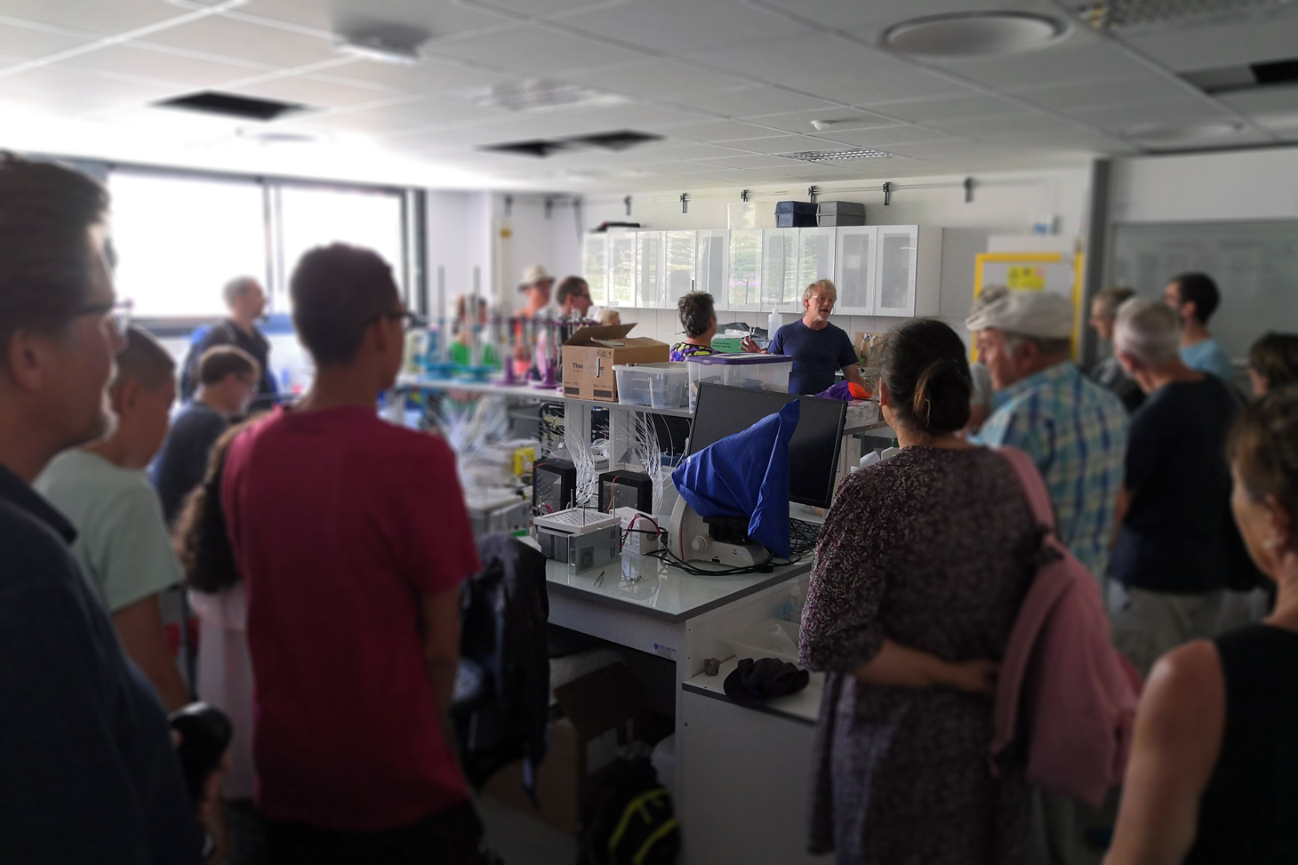 Visite des coulisses scientifiques