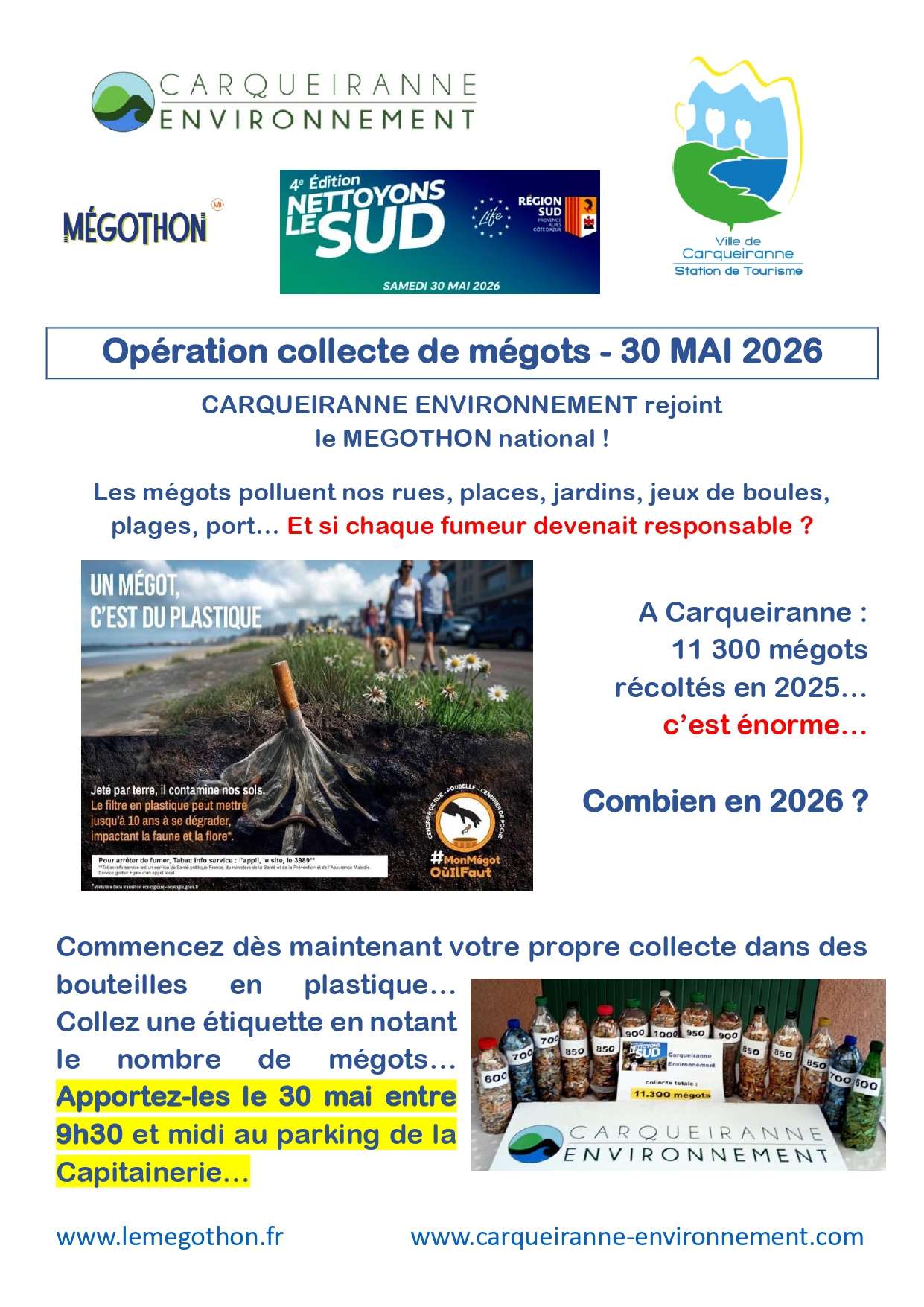 M�gothon - Op�ration de collecte de m�gots