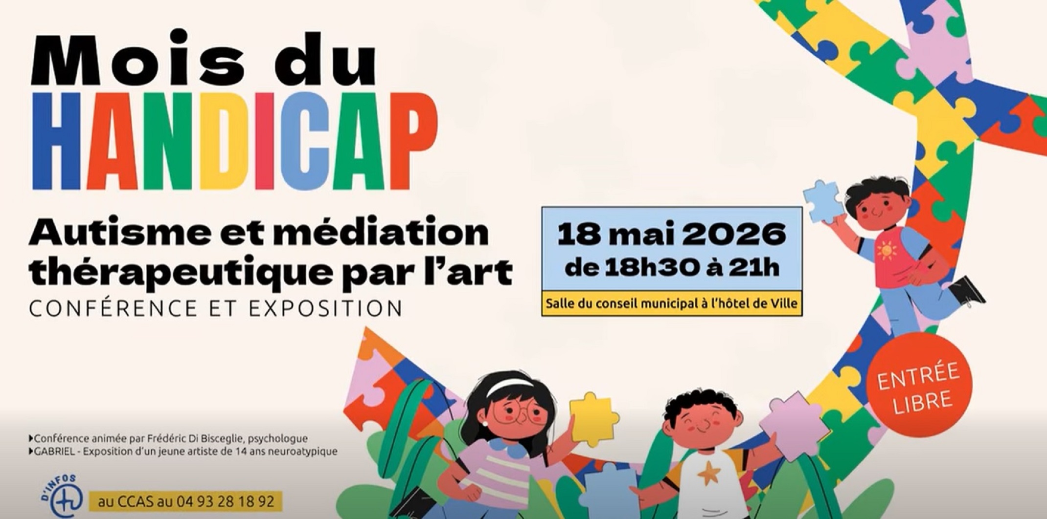 Mois du handicap � Roquebrune-Cap-Martin