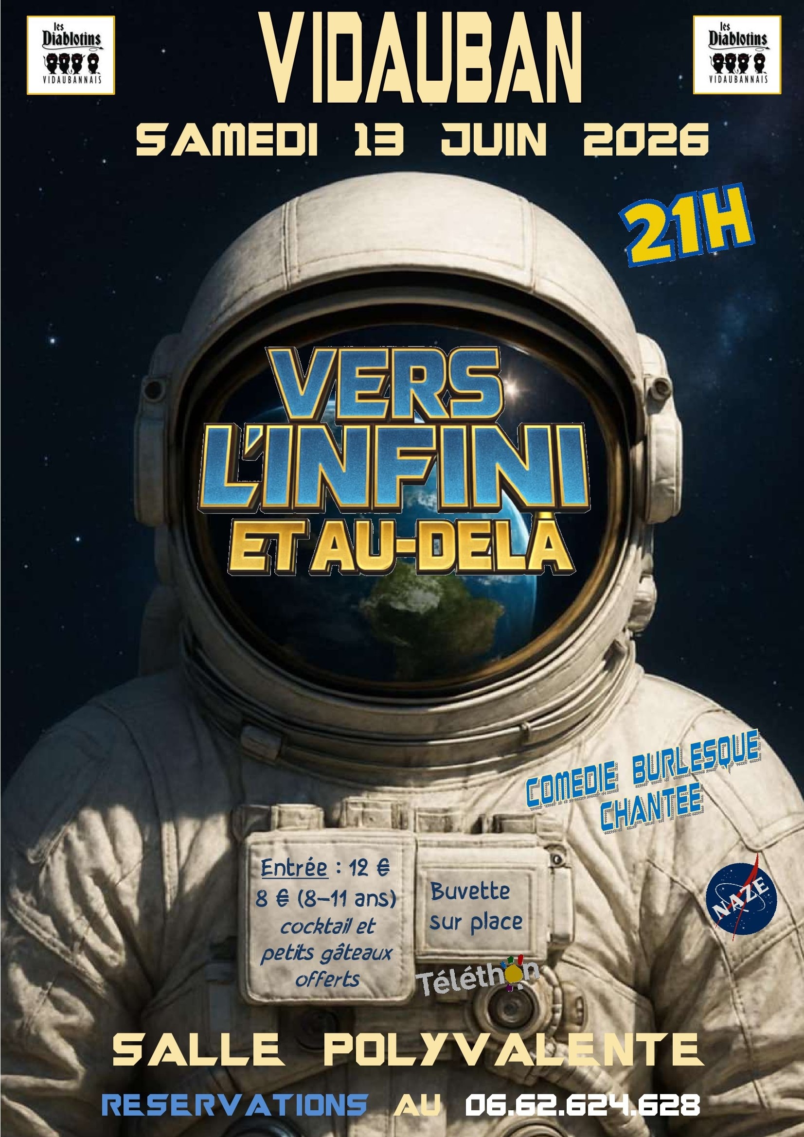 Vers L'Infini Et Au-Del�- Com�die Burlesque Chant�e