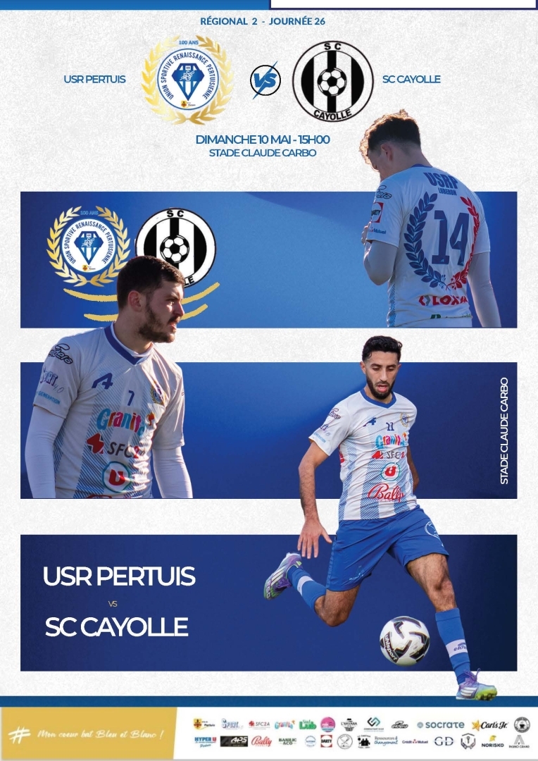 Match USR Pertuis - SC Cayolle