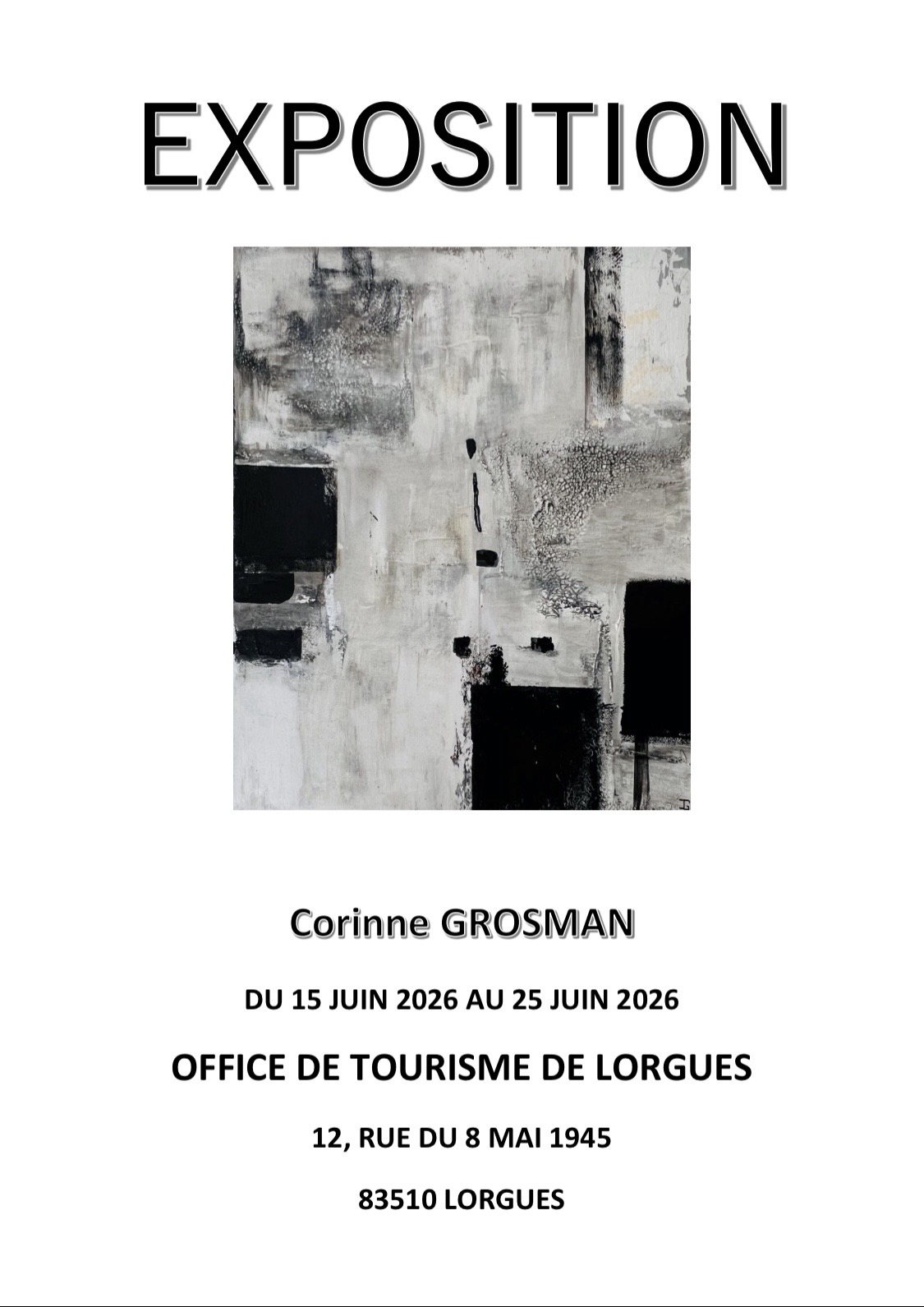 Exposition Corinne Grosmann