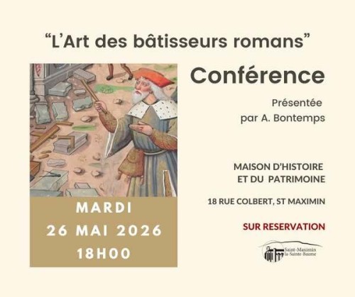 Conf�rence : L'Art des b�tisseurs romans
