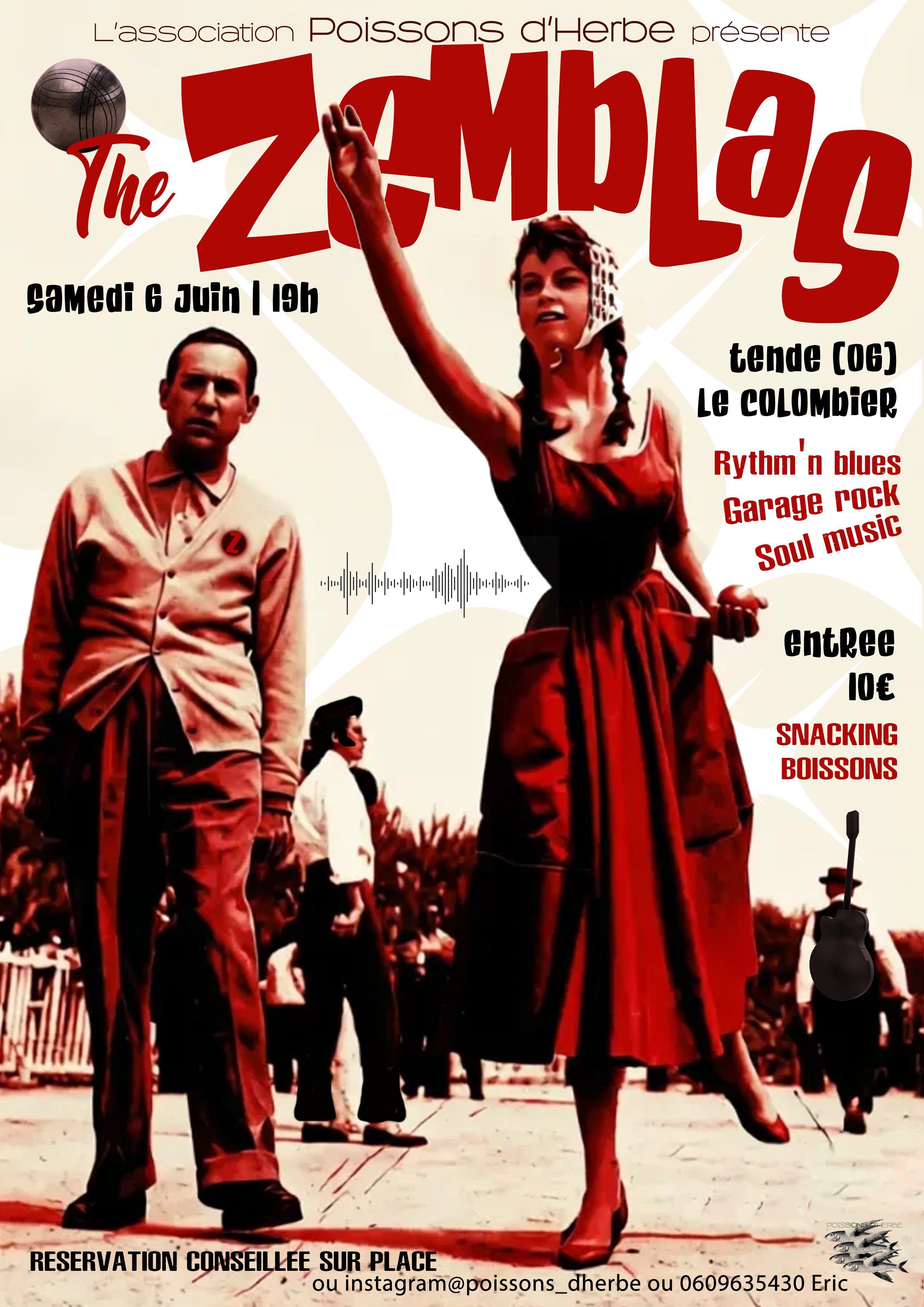 Concert de soul-rock avec les Zemblas