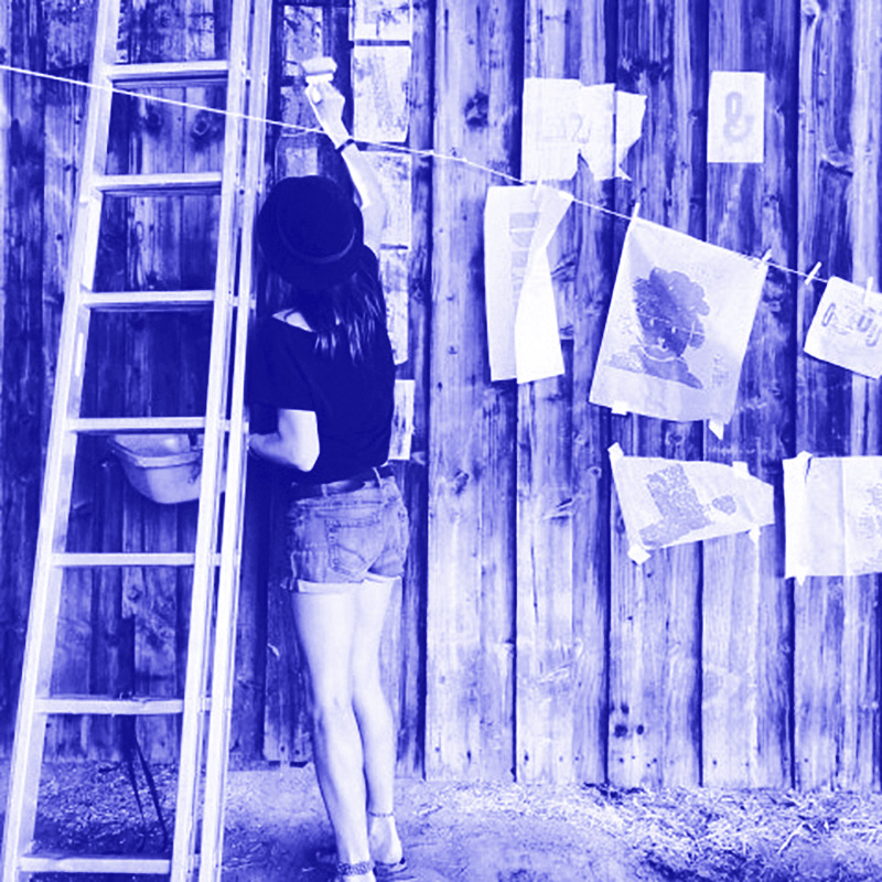 Atelier Jeune Public de Xylogravure -  Les Estivales du Haut-Calavon