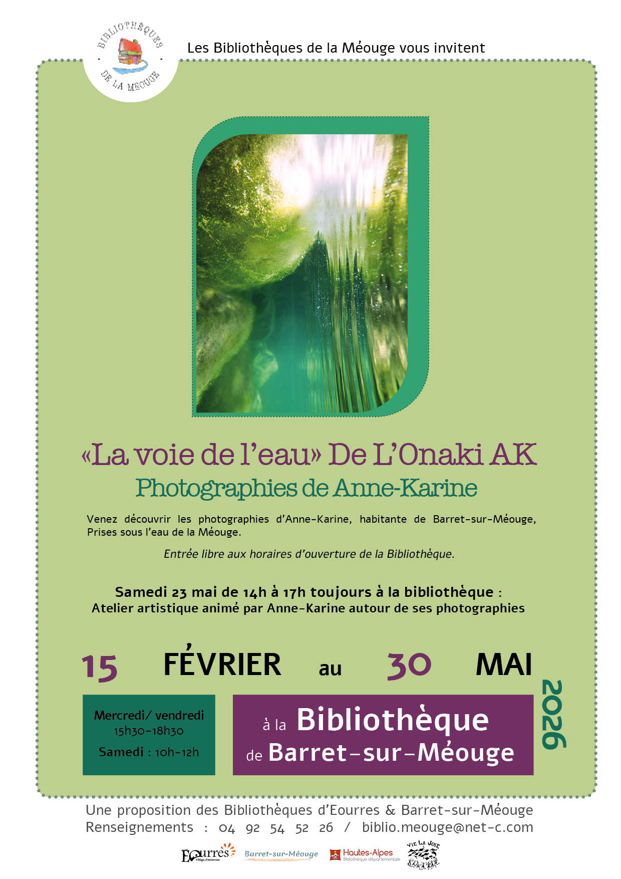 La voie de l'eau - Atelier
