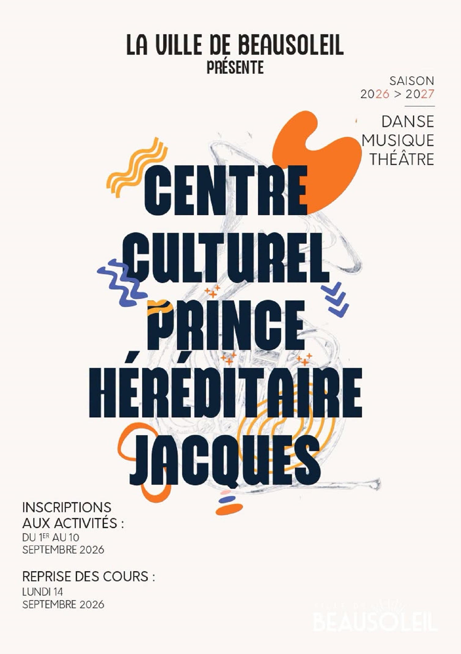 Le Centre Culturel Prince Jacques fait sa rentr�e !