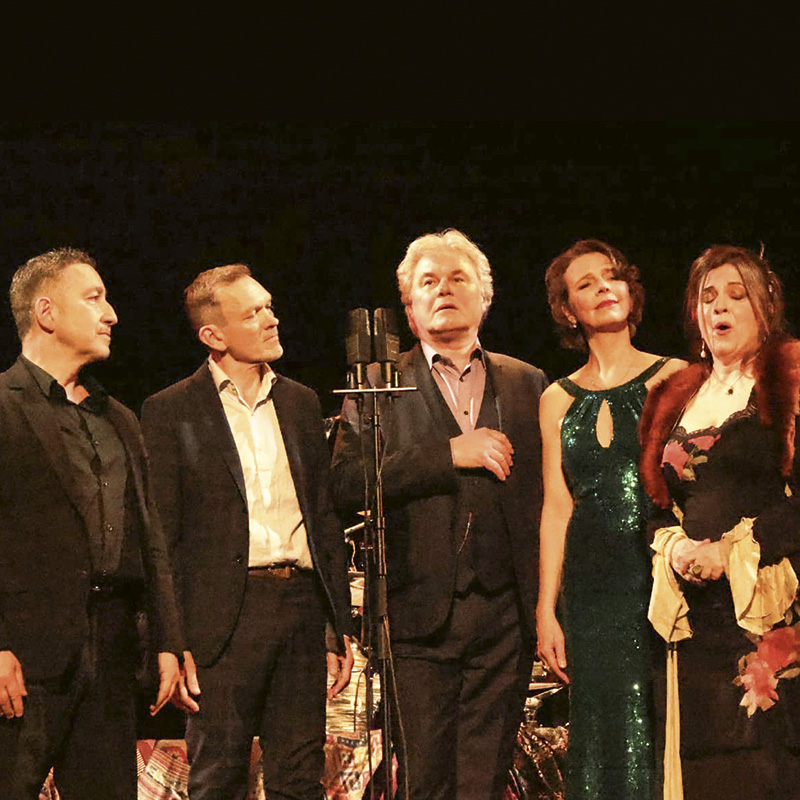 Agn�s Jaoui & L'Ensemble Canto Allegre, concert lyrique de cl�ture des Estivales du Haut-Calavon