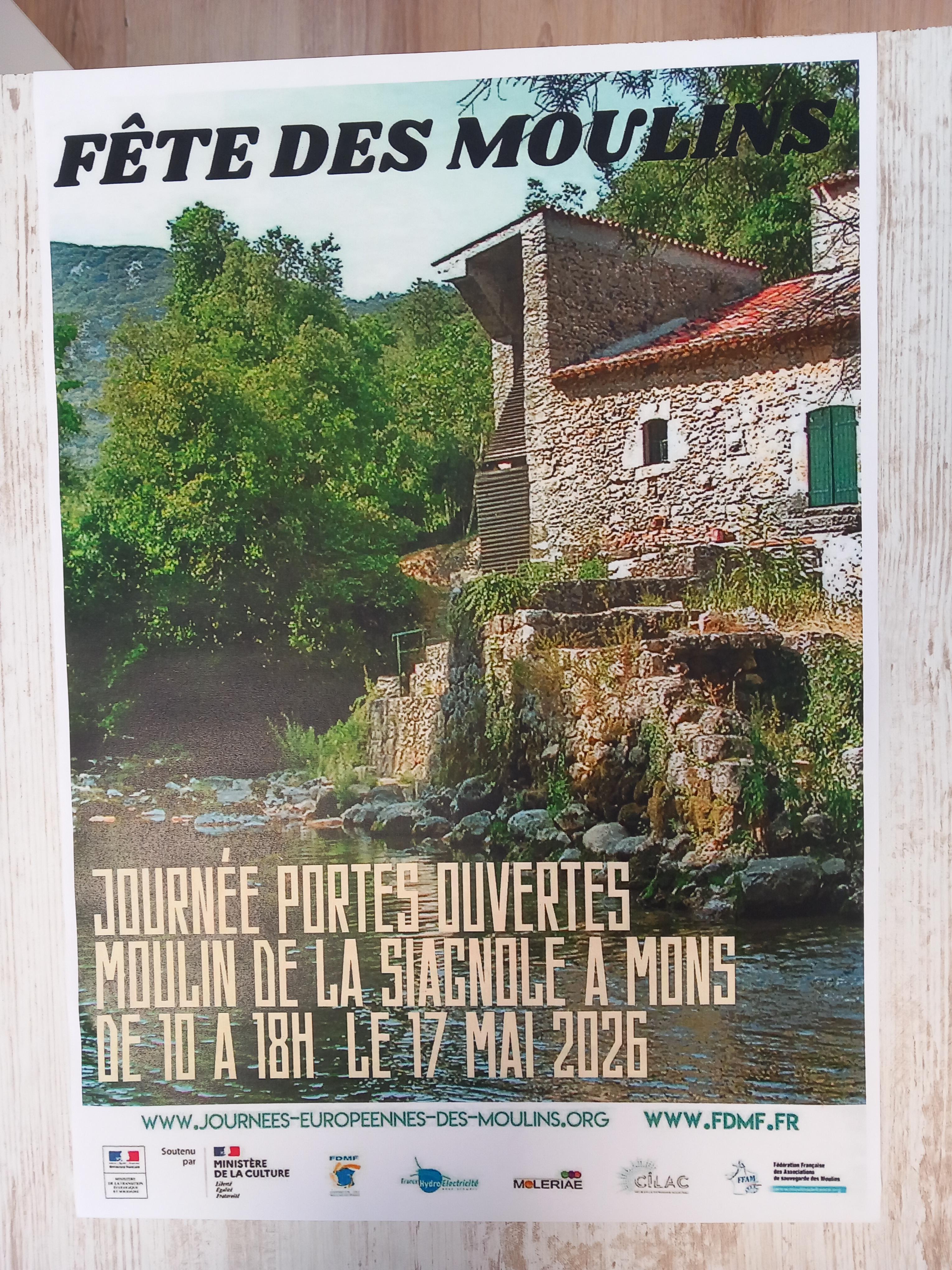Journ�e Portes Ouvertes au Moulin de la Siagnole de Mons