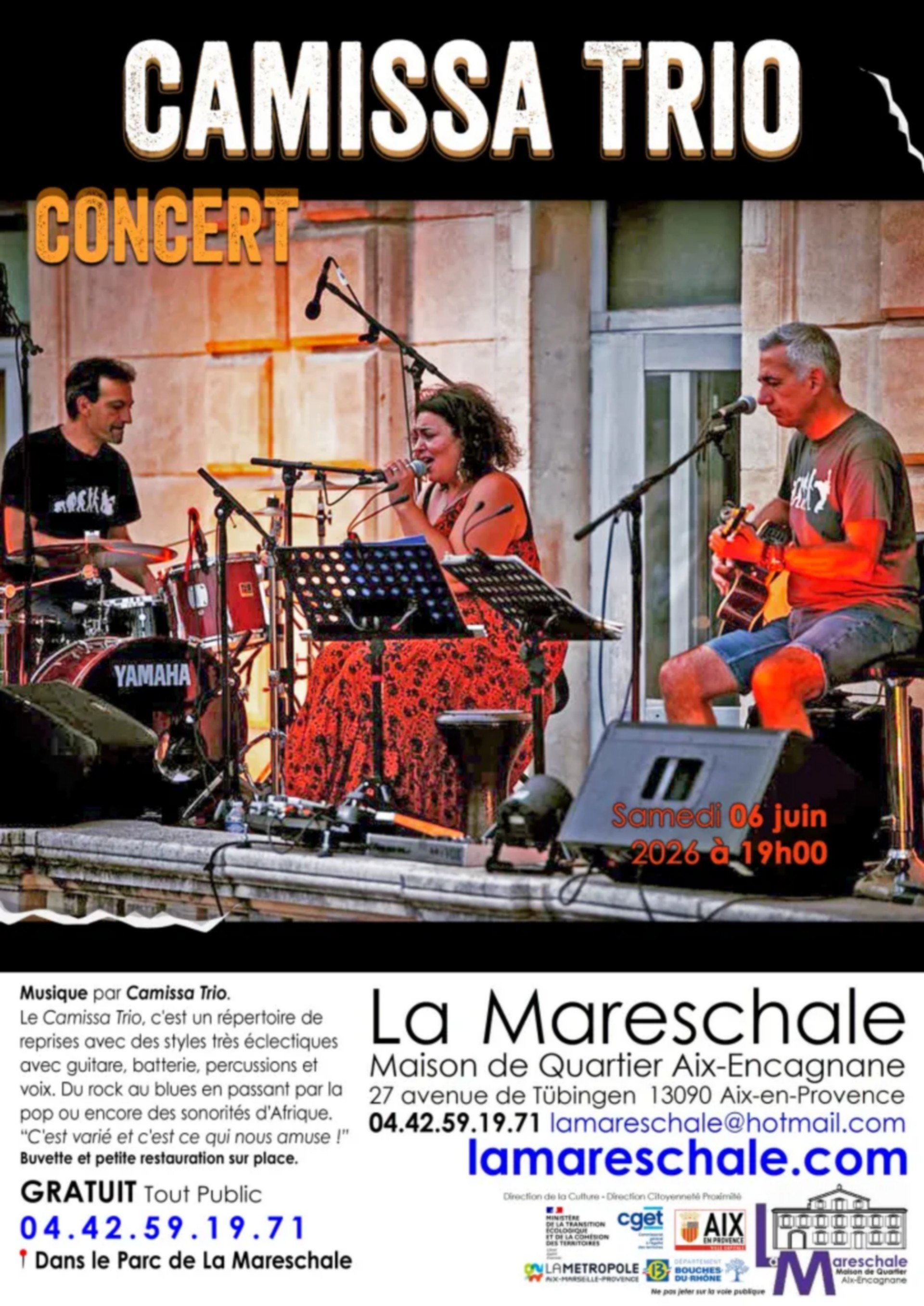 Concert : Camissa trio