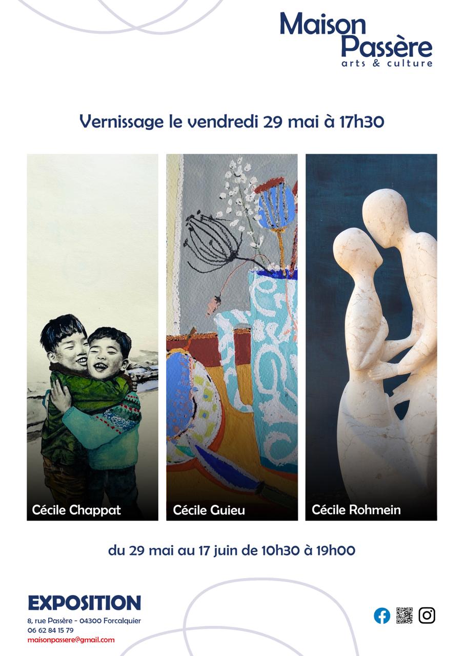 Exposition des 3 C�cile