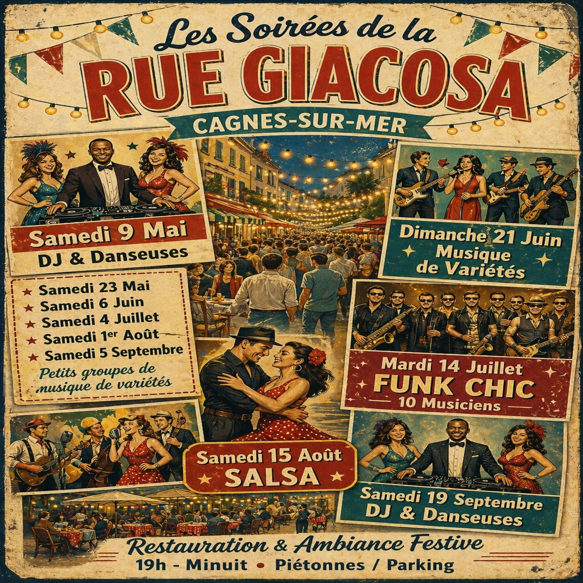 Les soir�es de la rue Giacosa