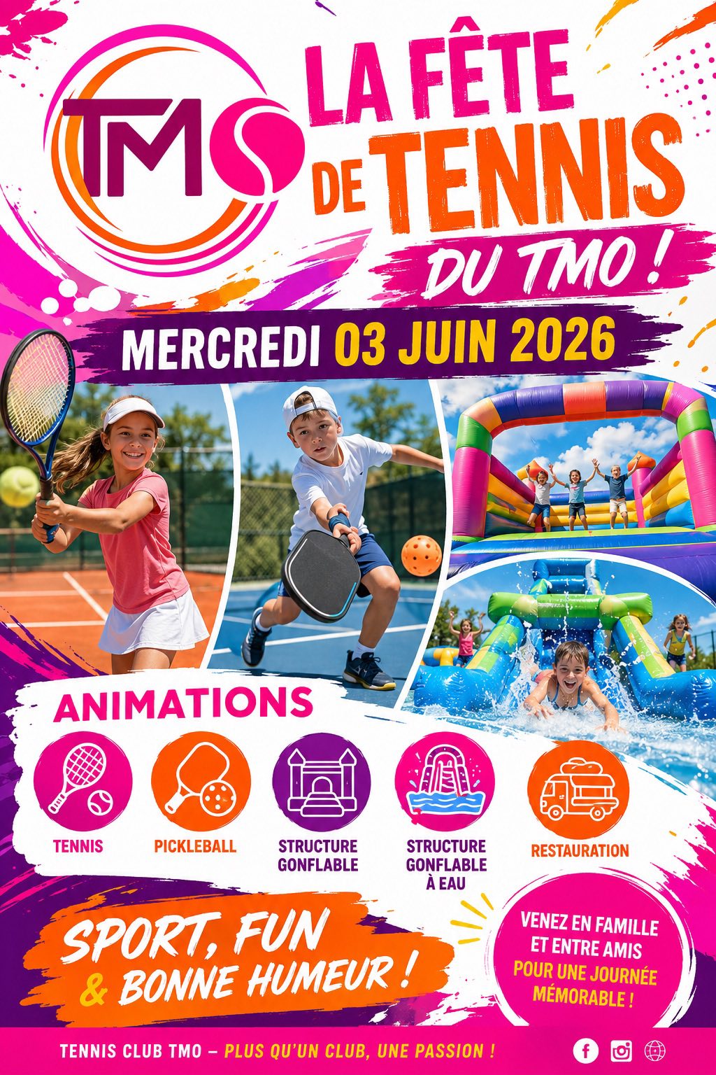 La F�te de tennis du TMO !