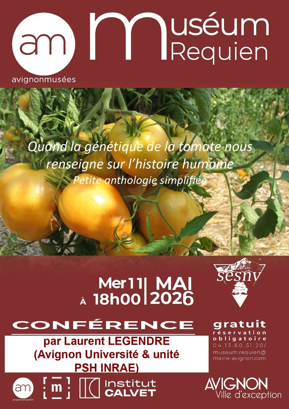 Quand la g�n�tique de la tomate nous renseigne sur l'histoire humaine / petite anthologie simplifi�e