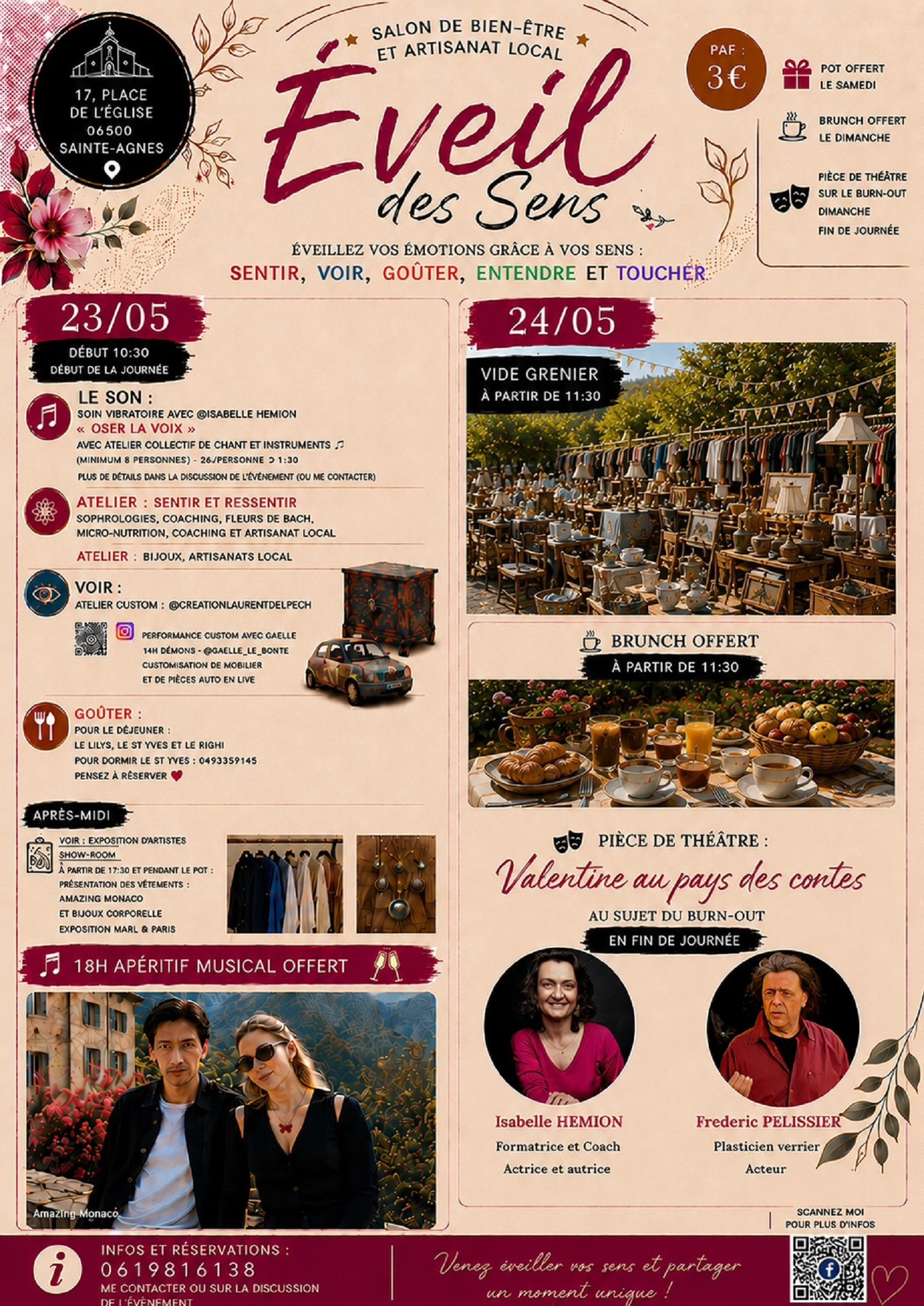 �veil des sens : salon de bien-�tre et artisanat local