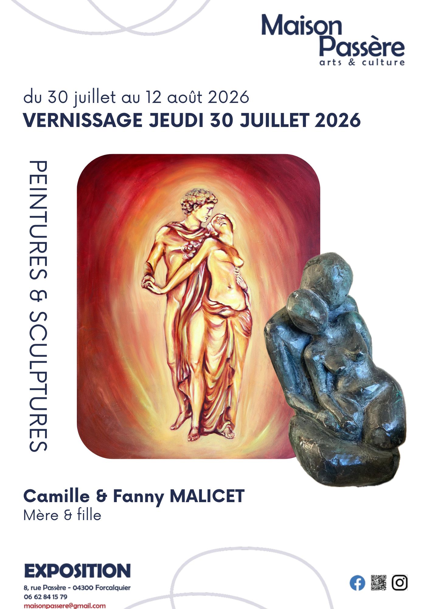 Exposition Camille et Fanny Malicet 