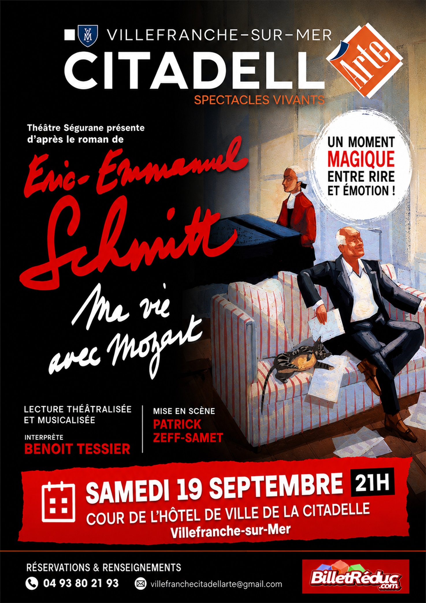 Citadell�arte : Th��tre : � Ma vie avec Mozart �