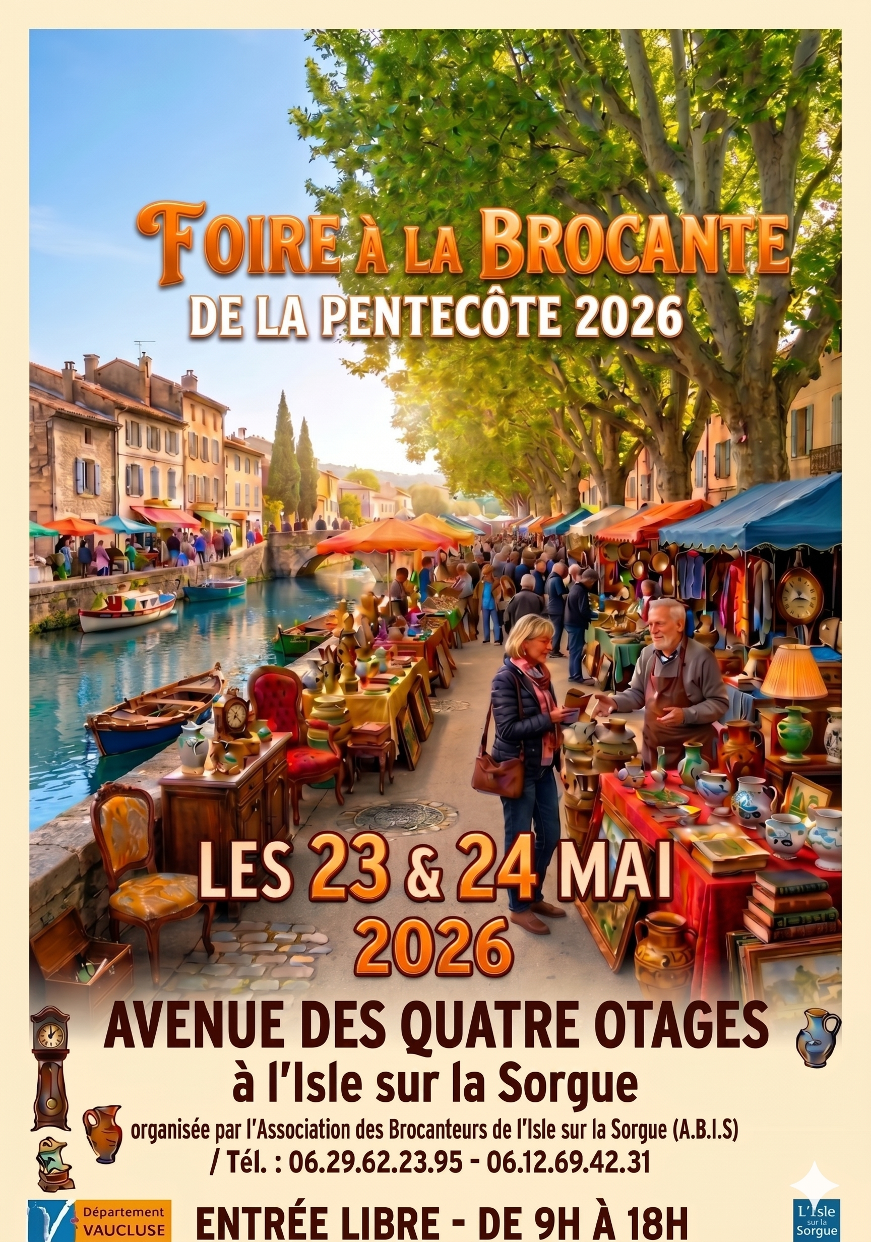 FOIRE A LA BROCANTE DE LA PENTEC�TE 2026