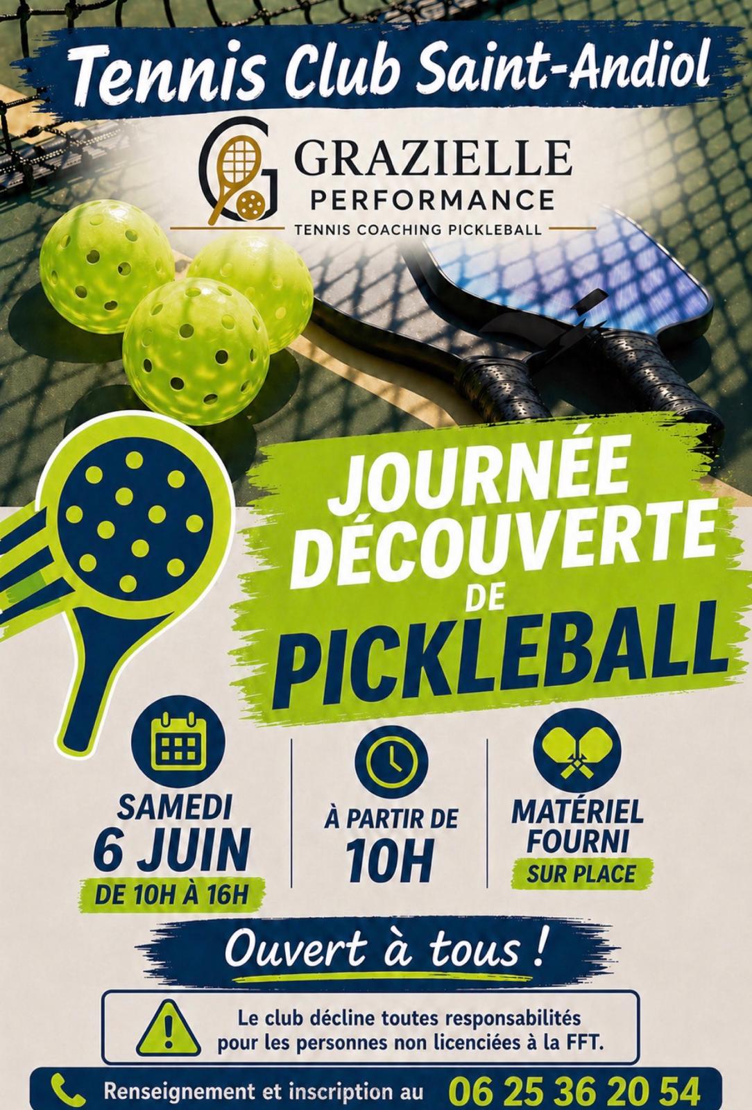 Journ�e d�couverte de pickleball