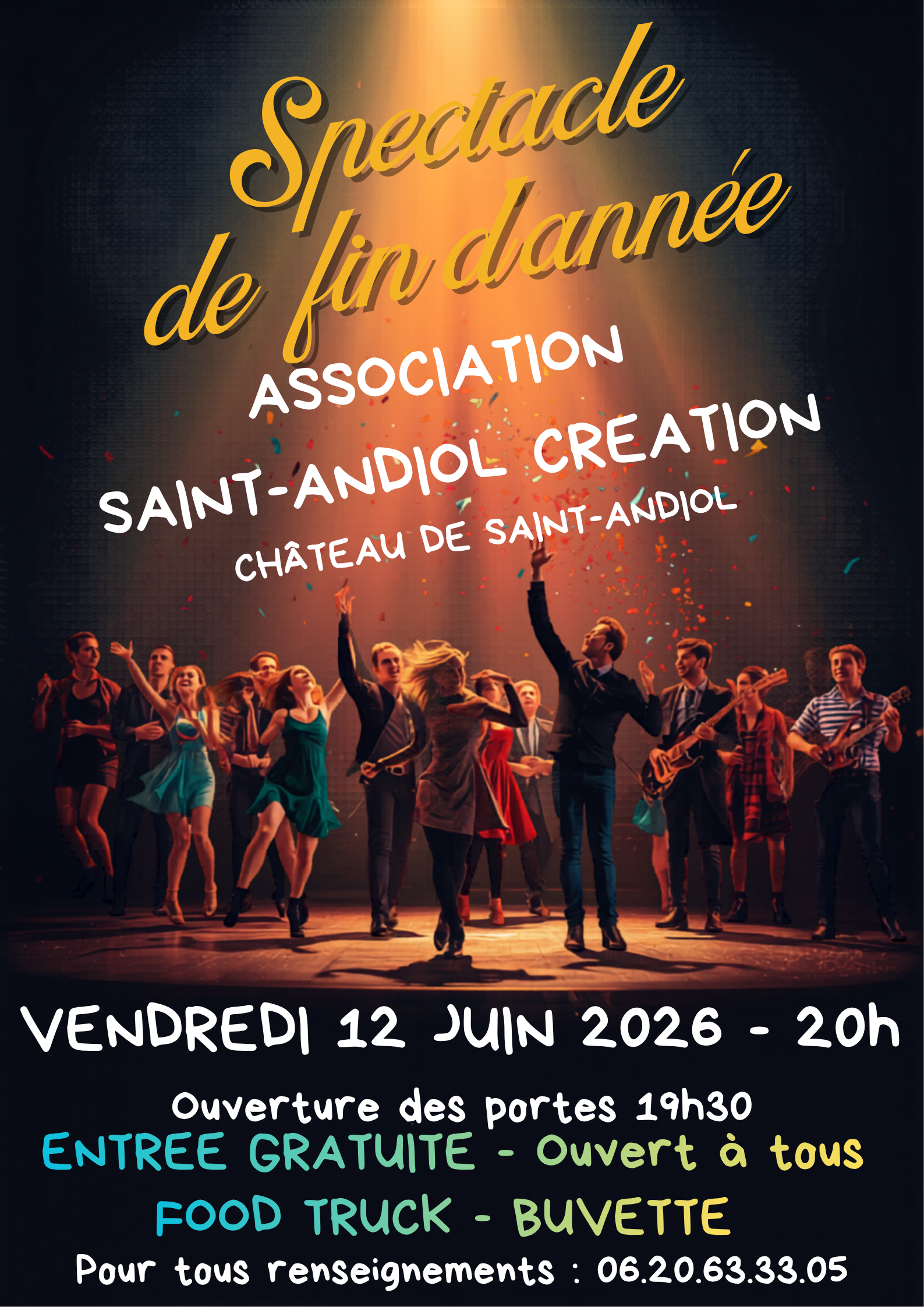 Spectacle de fin d'ann�e