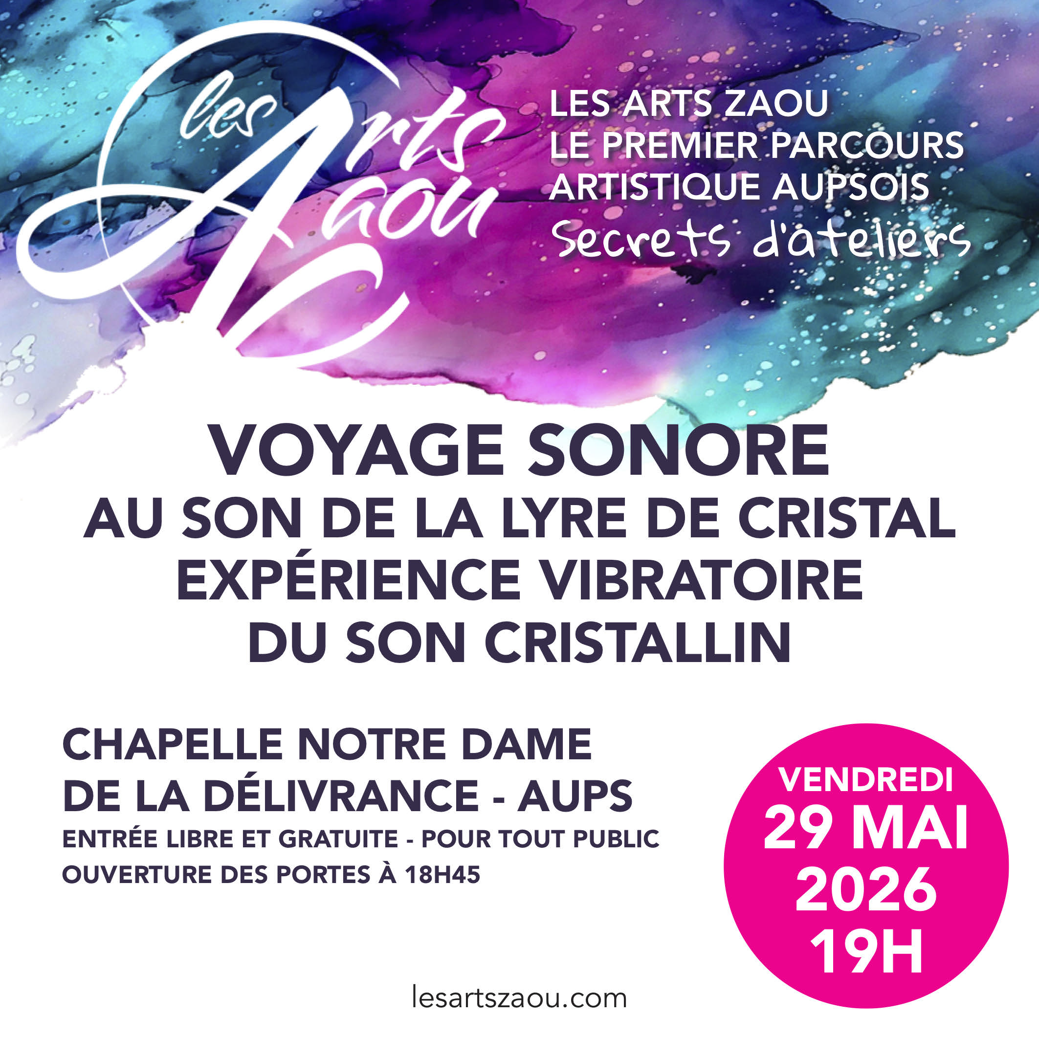 Voyage sonore � la Lyre de Cristal