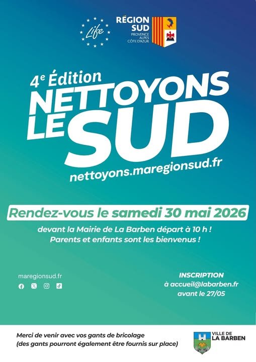 Nettoyons le Sud � La Barben