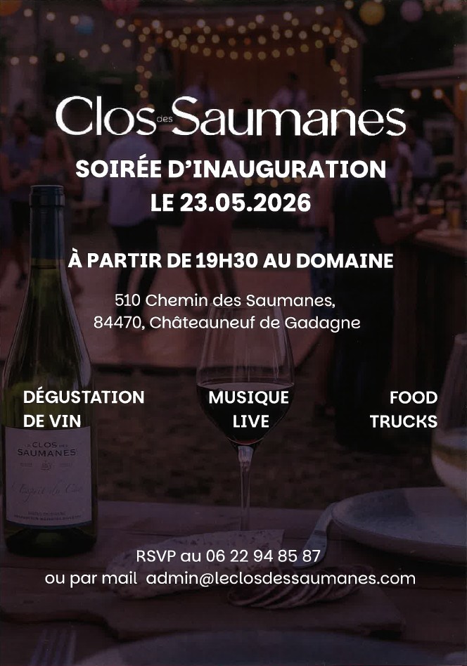 Clos des Saumanes - soir�e d'inauguration