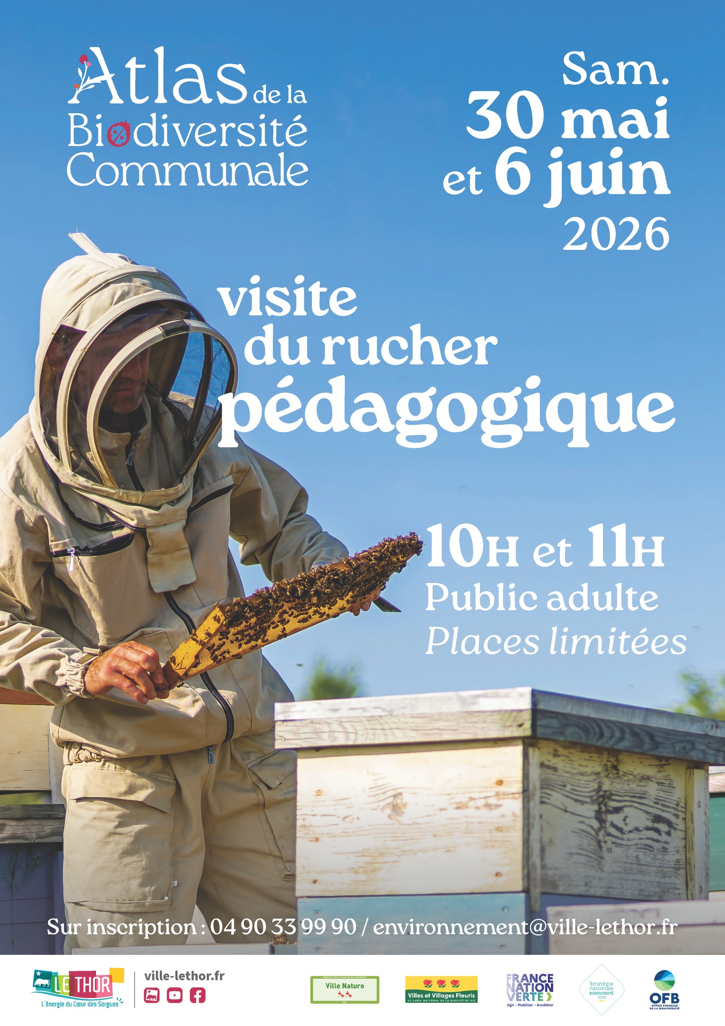 Atlas de la Biodiversit� Communale - Visite du rucher p�dagogique