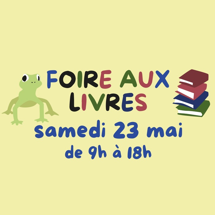 Foire aux livres et jeux d�enfants