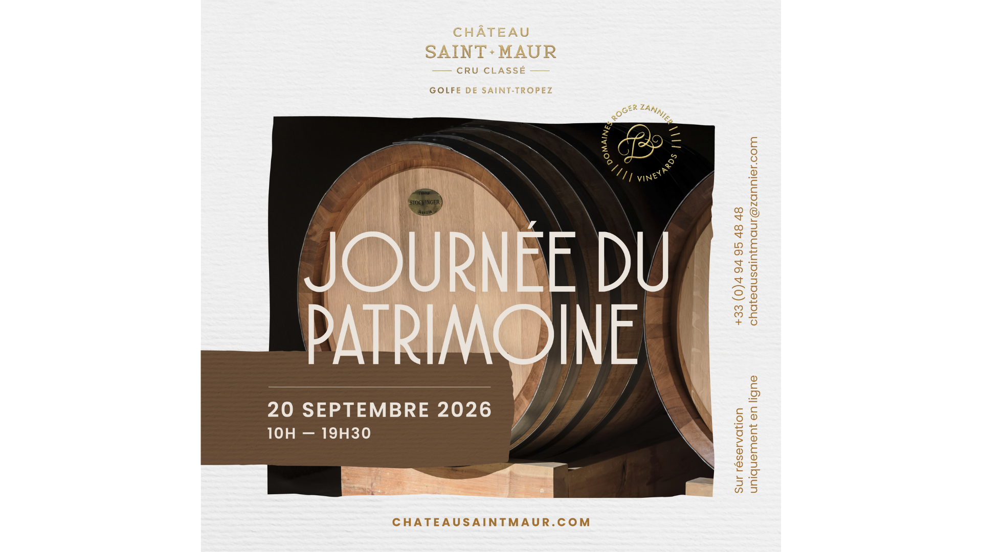 Journ�e du patrimoine au Ch�teau Saint-Maur