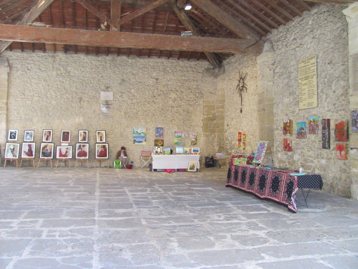 Exposition des AAAP sous la Halle Couverte