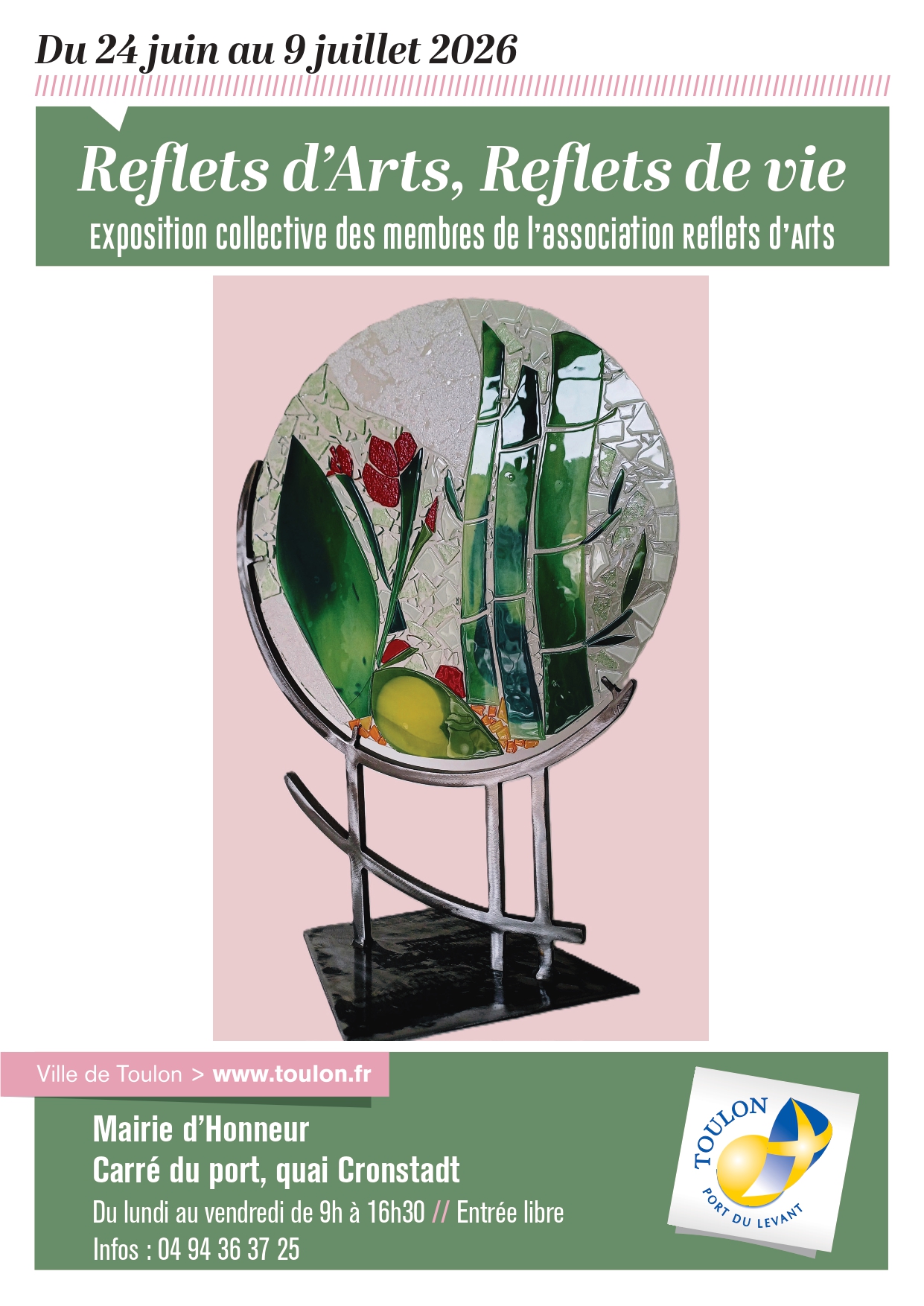 Exposition - Reflets d'art, reflets de vie