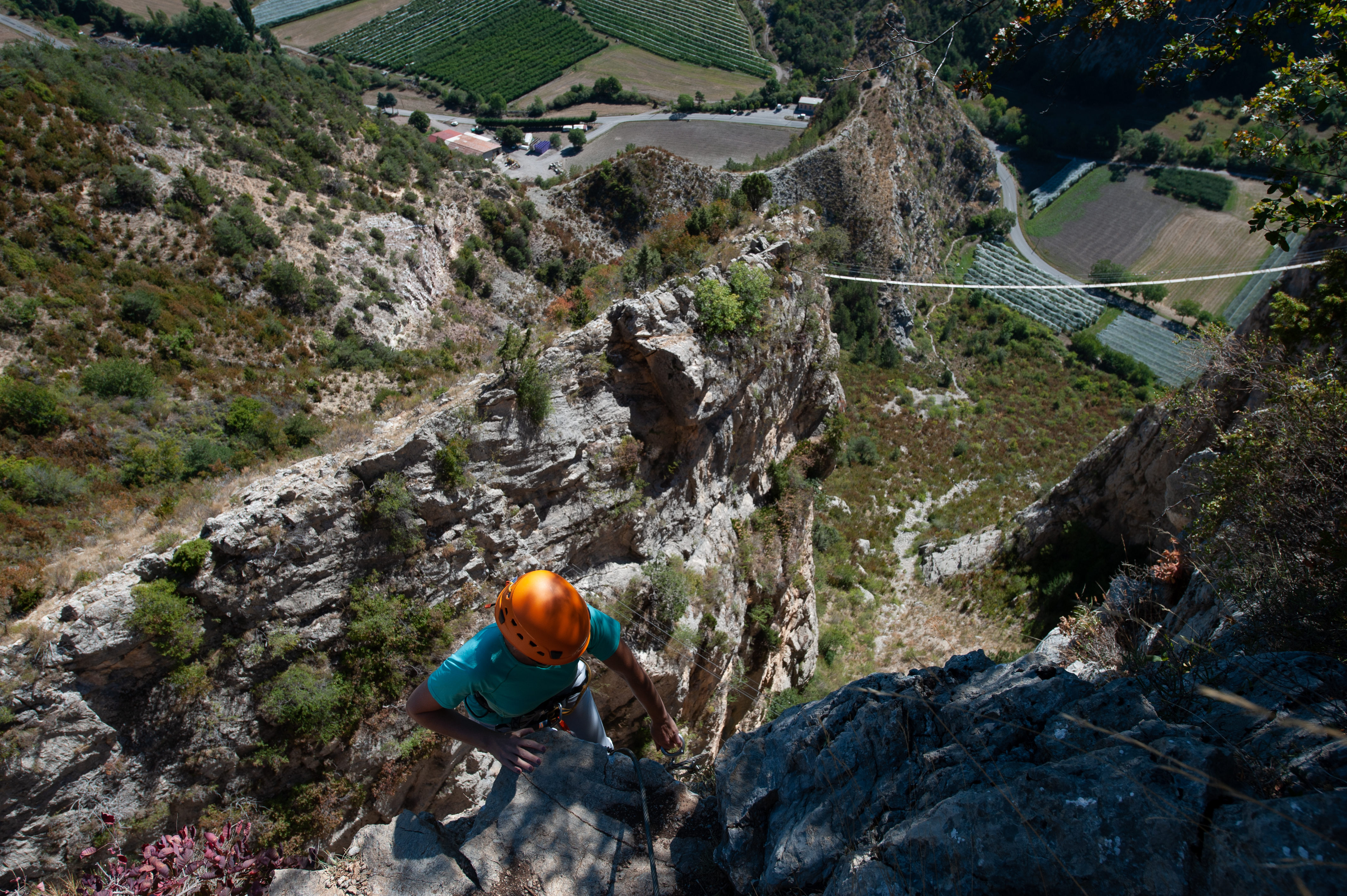 Semaine Europ�enne des G�oparcs - Via ferrata de la Grande Fistoire