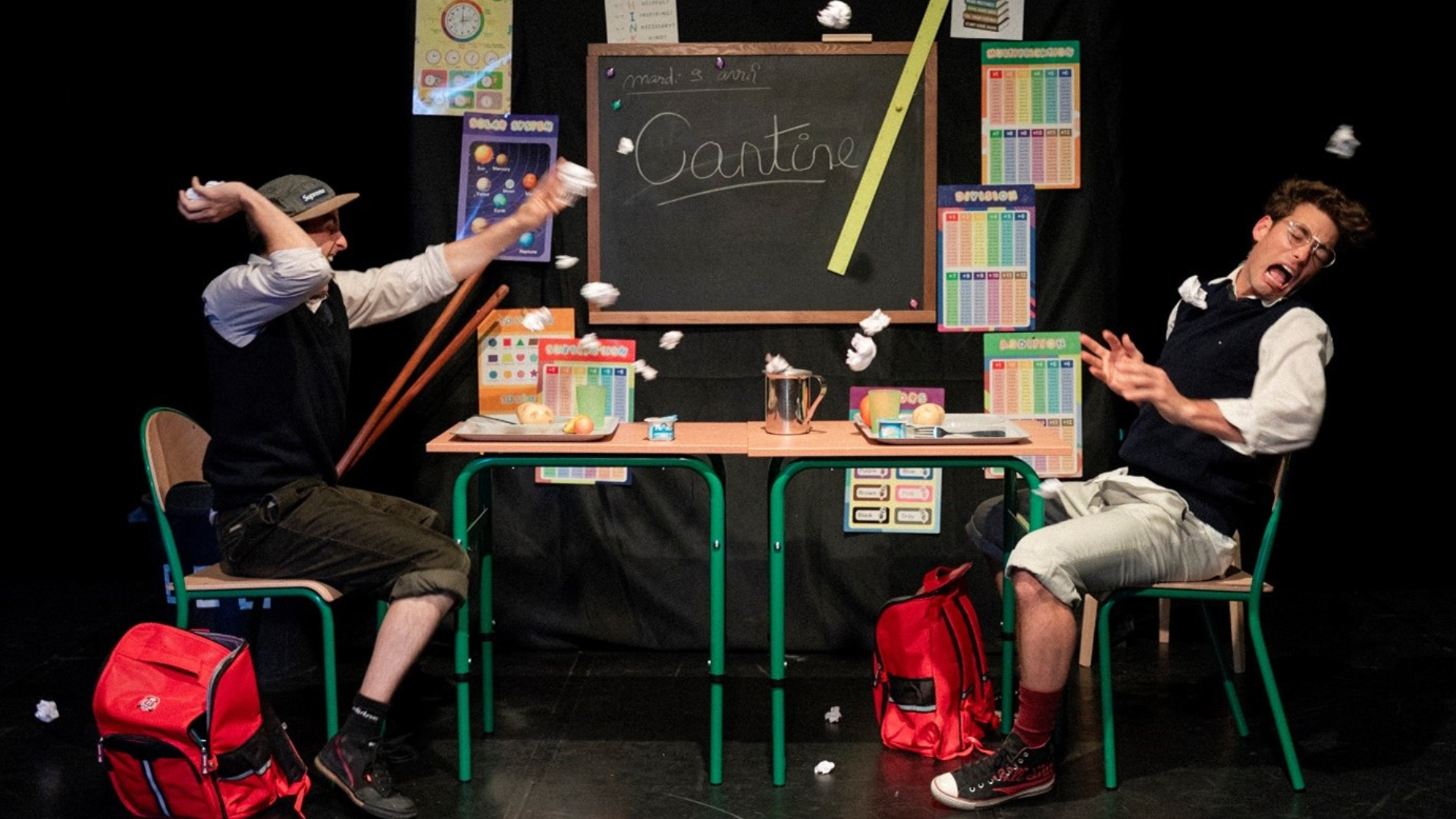 Spectacle jeune public - Le cartable rouge
