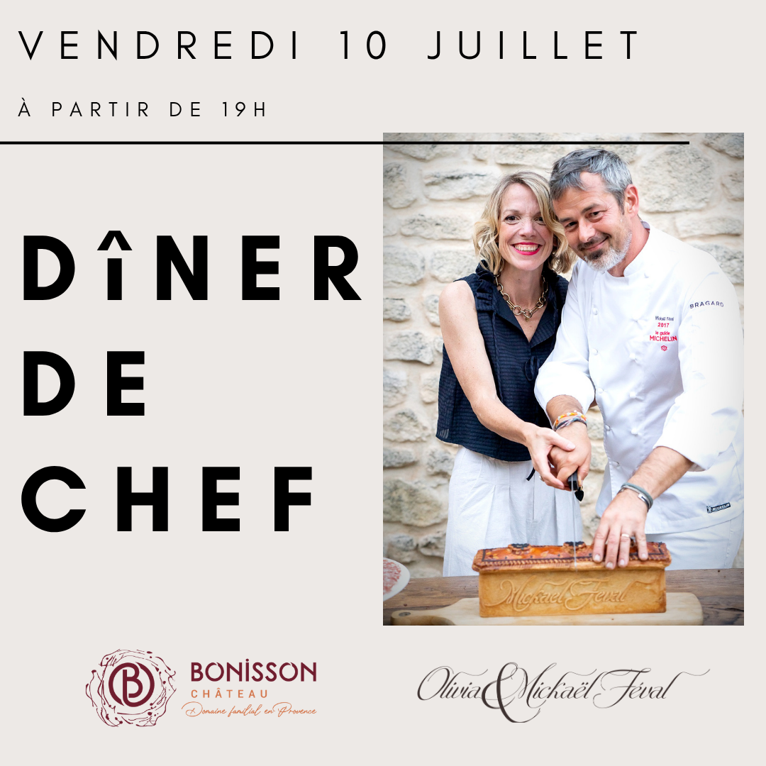 D�ner de chef au Ch�teau Bonisson