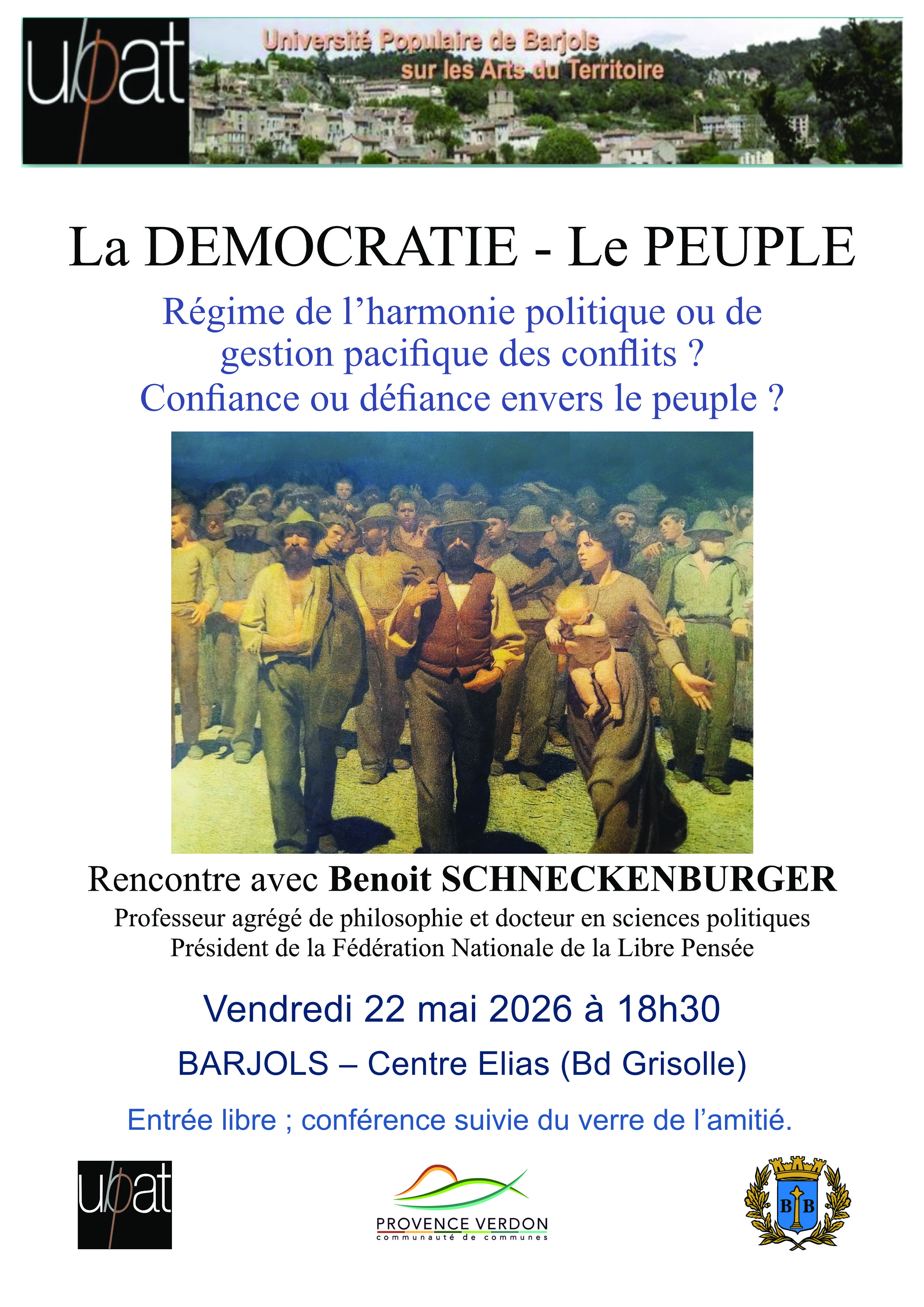 Conf�rence UBAT : La D�mocratie - le Peuple