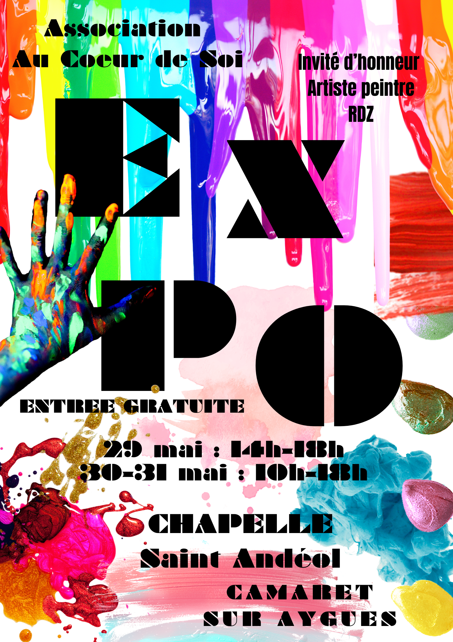 2�me Exposition Au coeur de Soi � la chapelle Saint And�ol