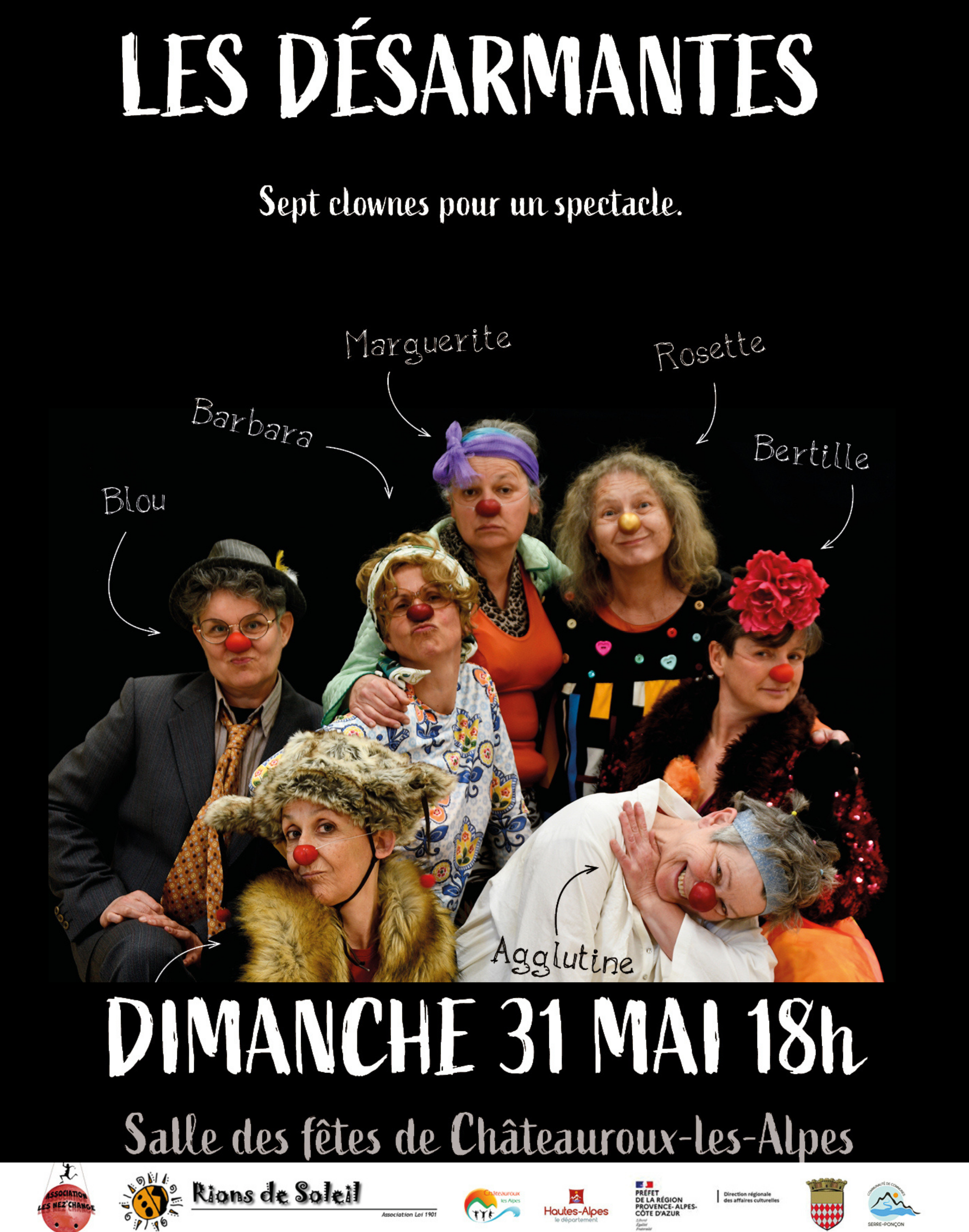 Les D�sarmantes - 7 clownes pour un spectacle