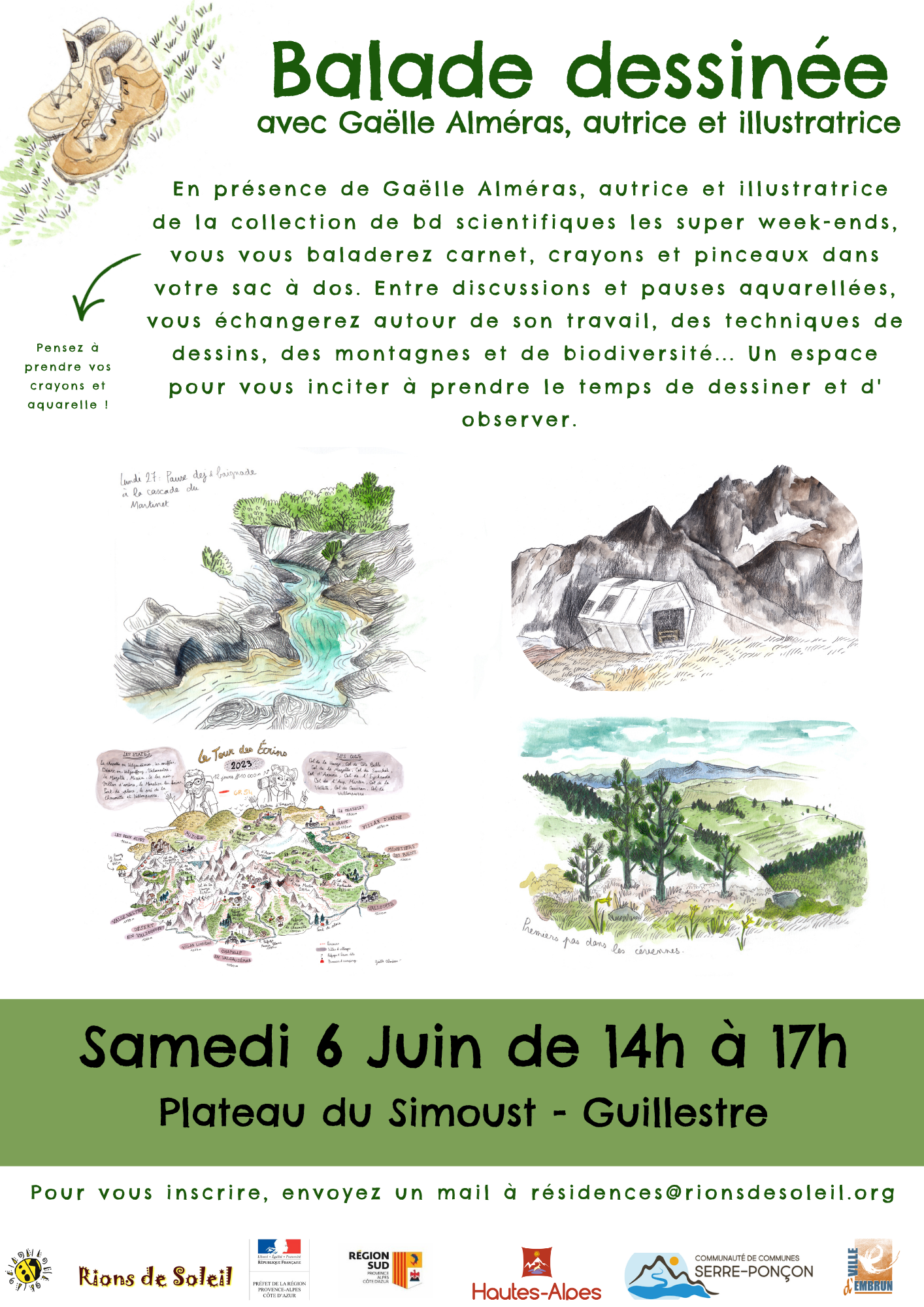 Balade dessin�e avec Ga�lle Alm�ras