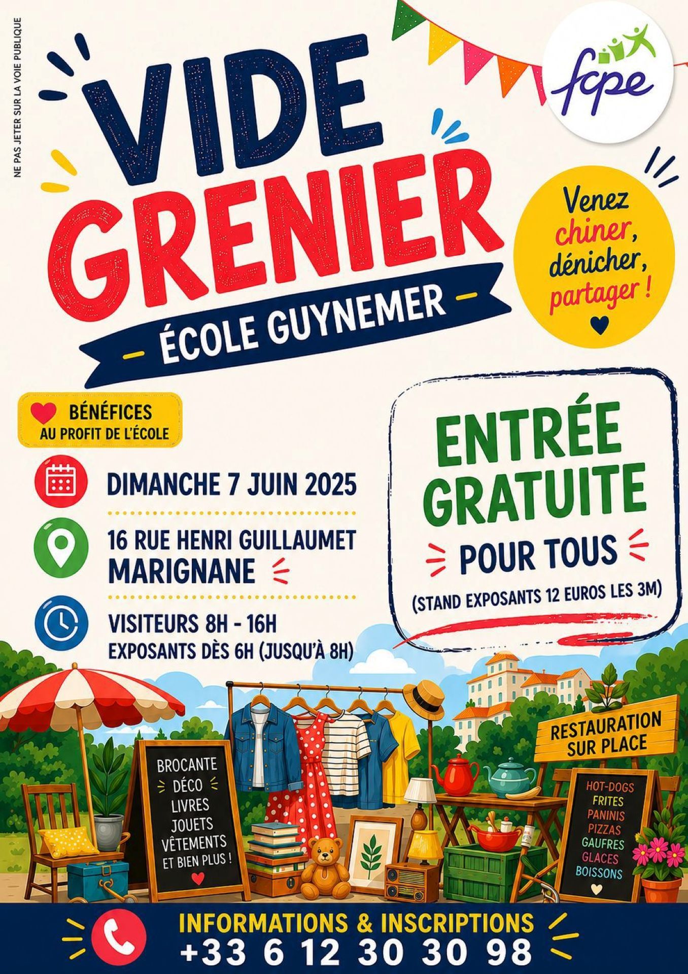 Vide-greniers de l'�cole Guynemer