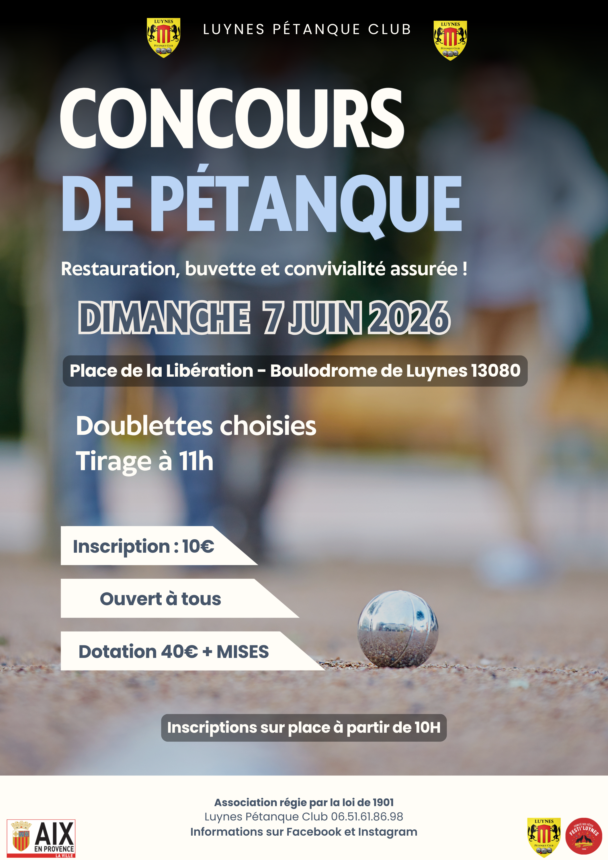 Concours de p�tanque