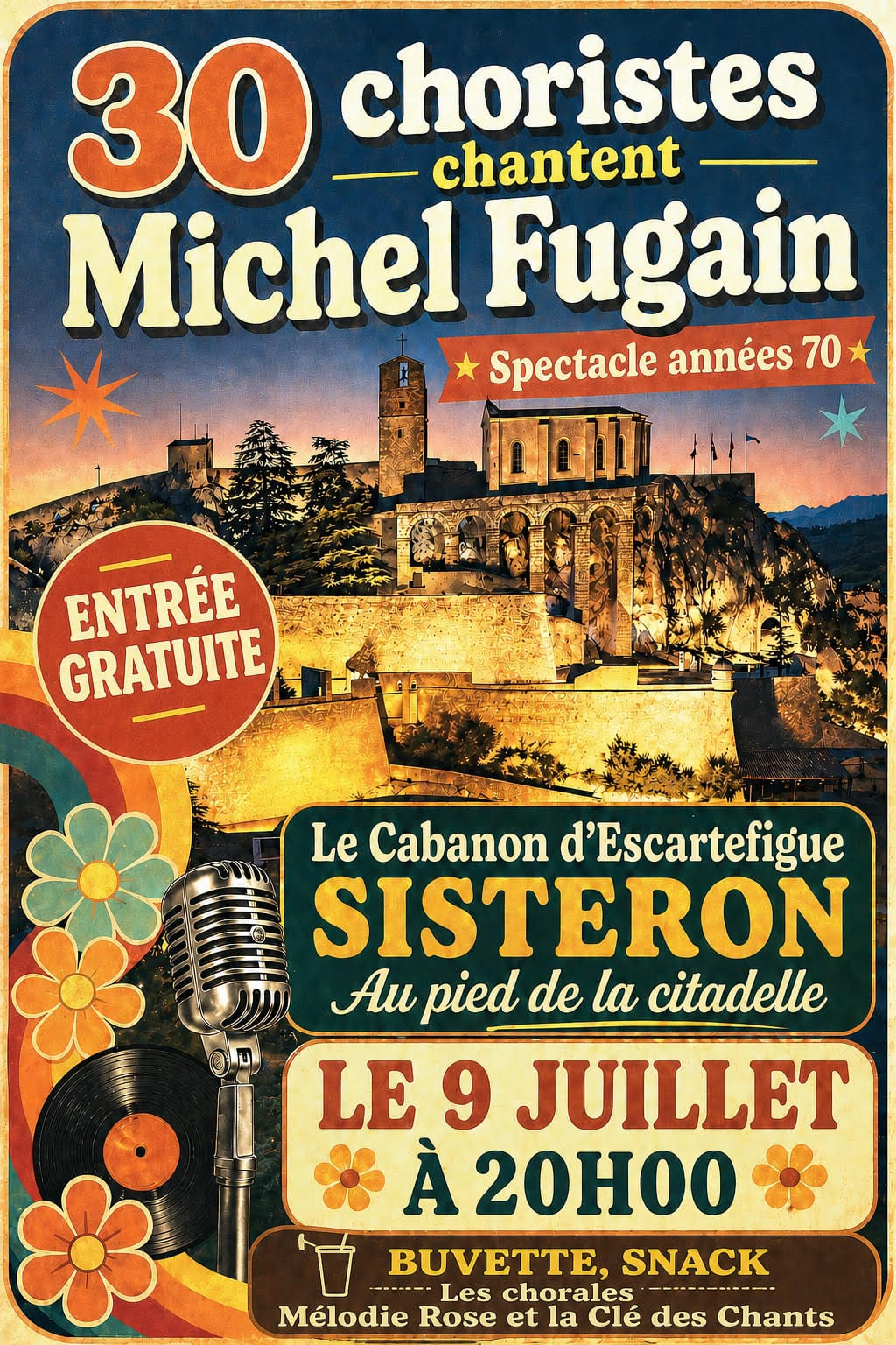 30 choristes chantent Michel Fugain