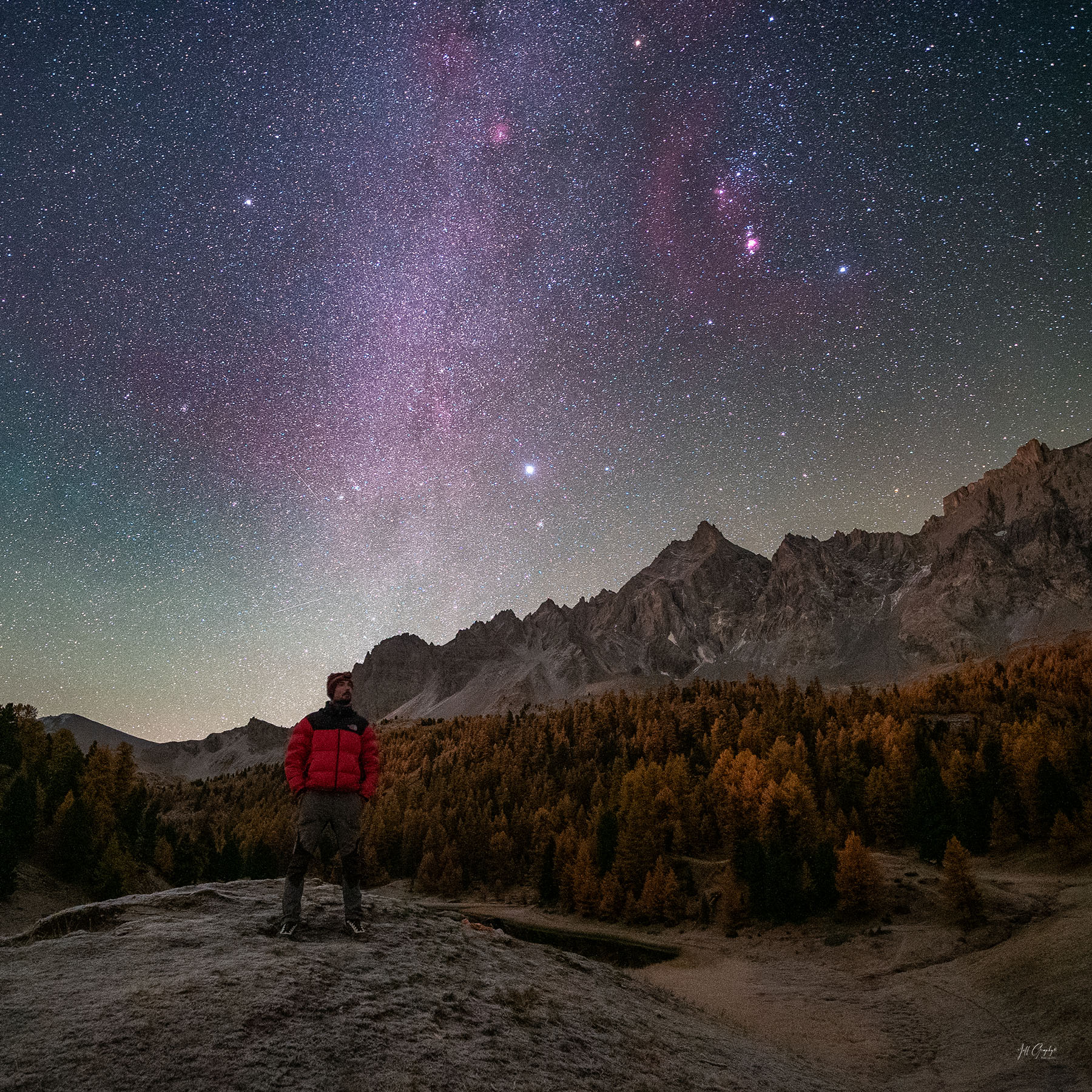 Projection de Jeff'Graphy, le photographe des �toiles