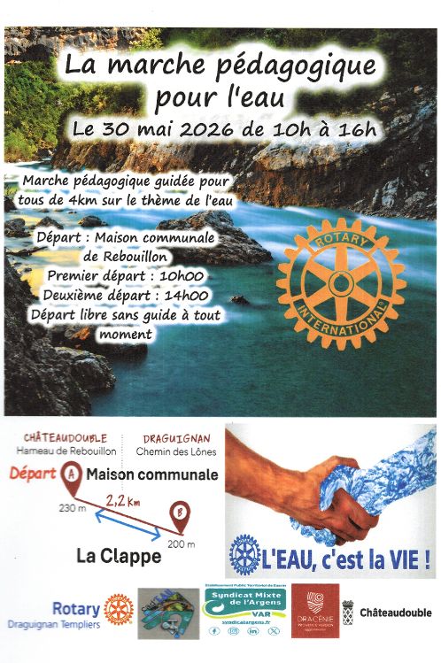 La marche p�dagogique pour l'eau