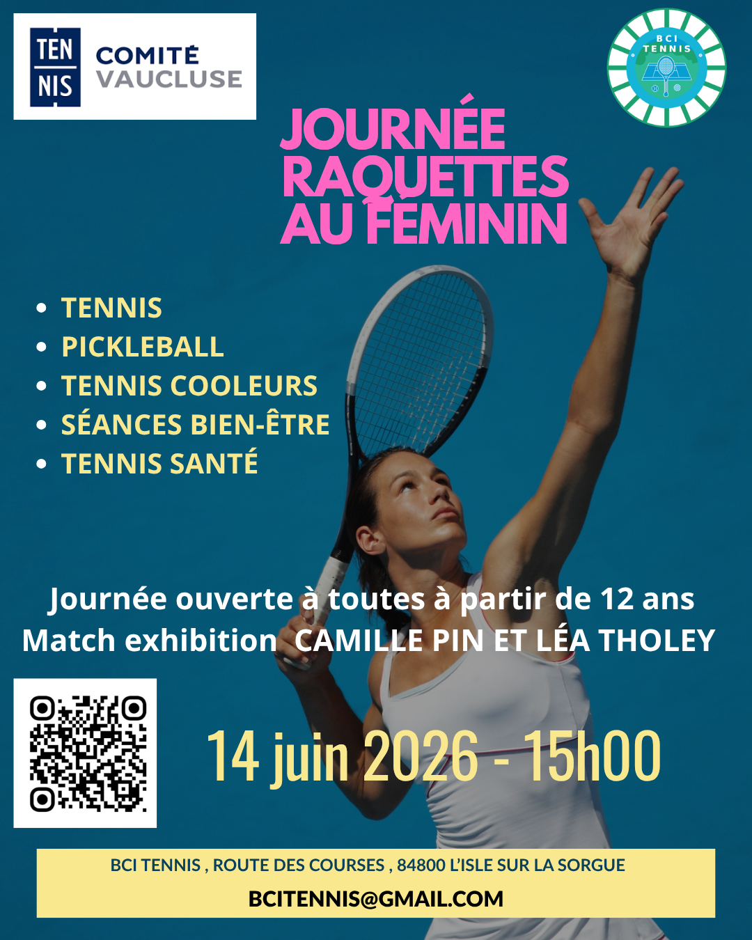 Journ�e raquettes au f�minin