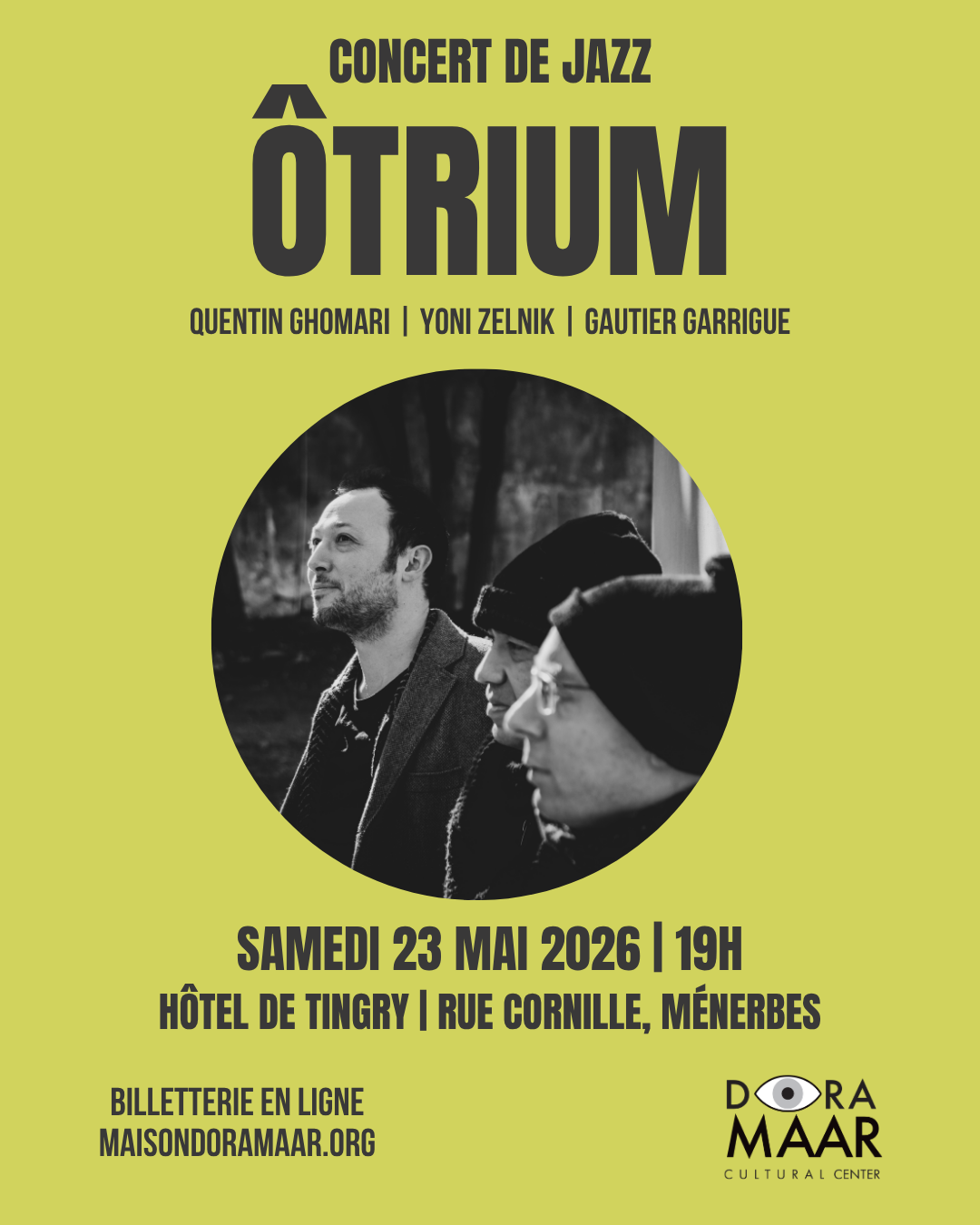 Concert du groupe de jazz �TRIUM