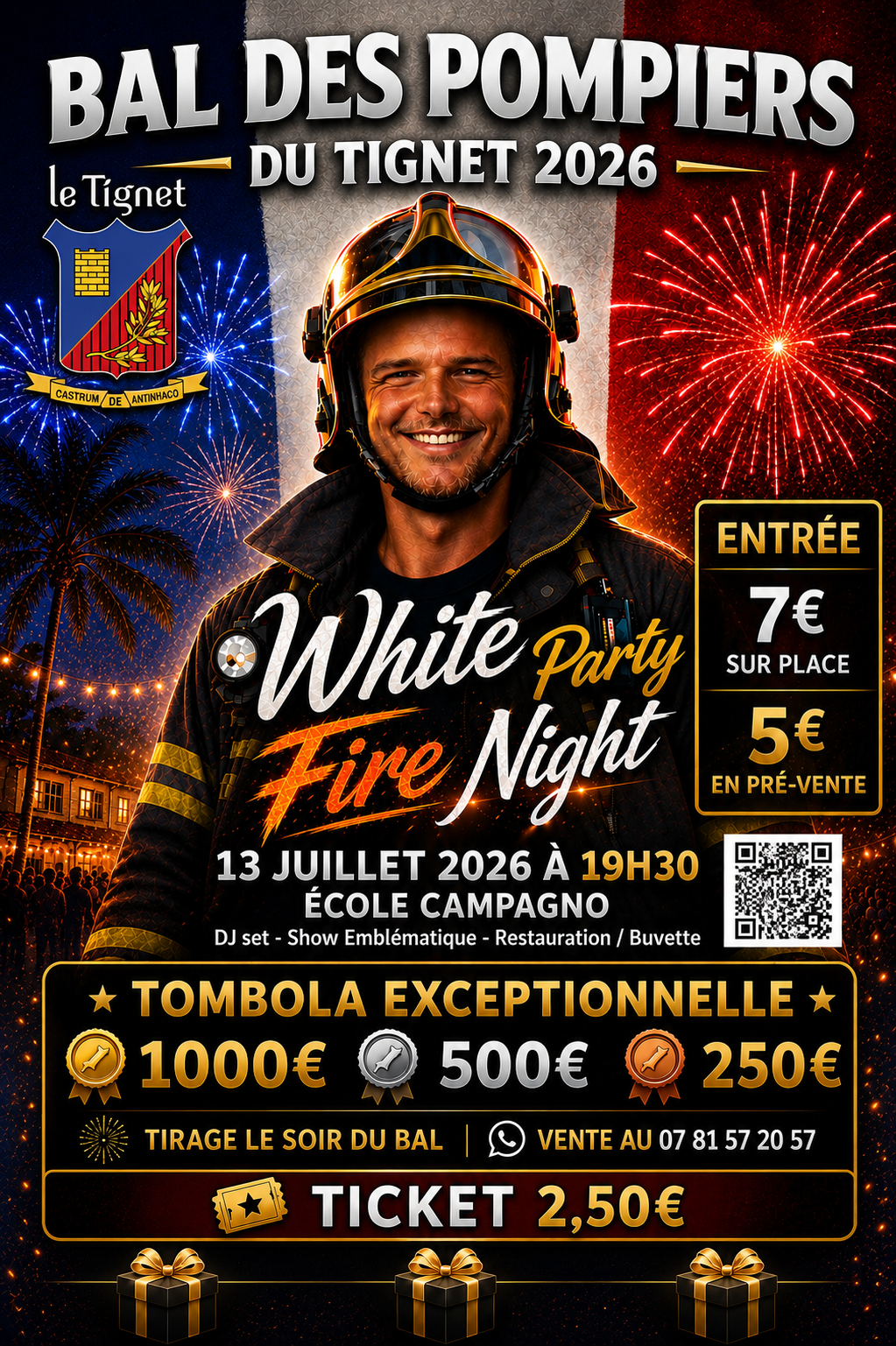 Bal des pompiers du Tignet